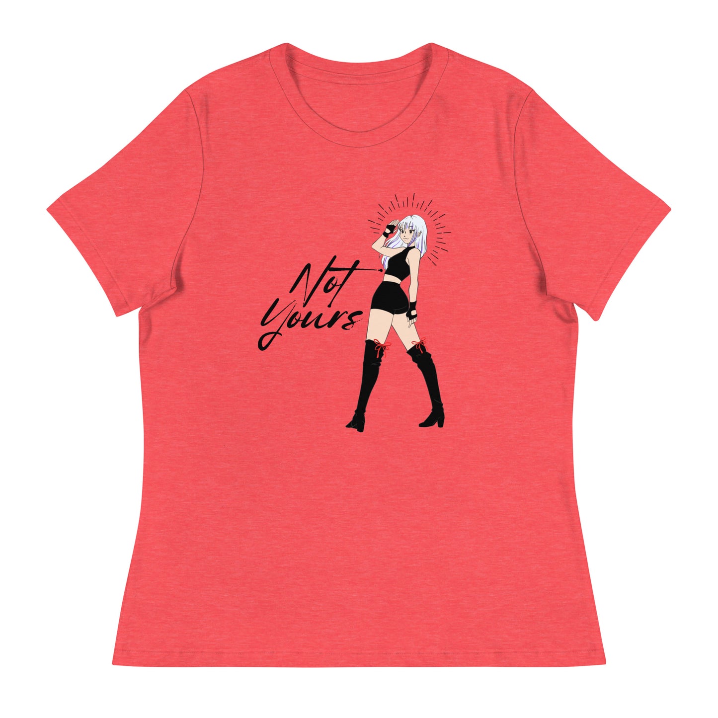 NOT Yours japanese anime Women's Relaxed T-Shirt