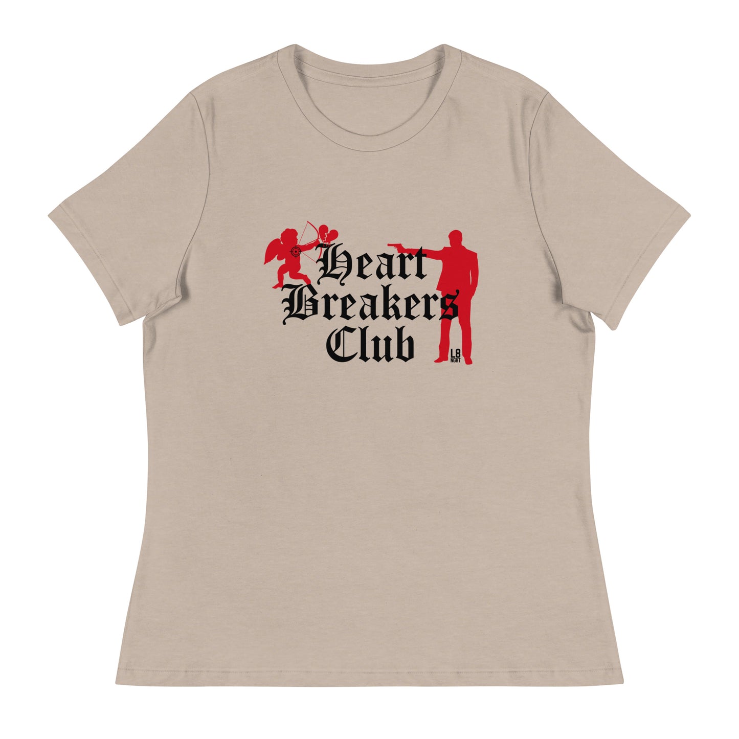 Cupid's "Heart Breakers Club" Women's Relaxed T-Shirt