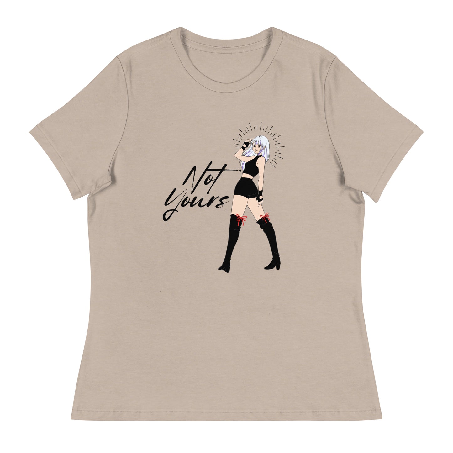 NOT Yours japanese anime Women's Relaxed T-Shirt