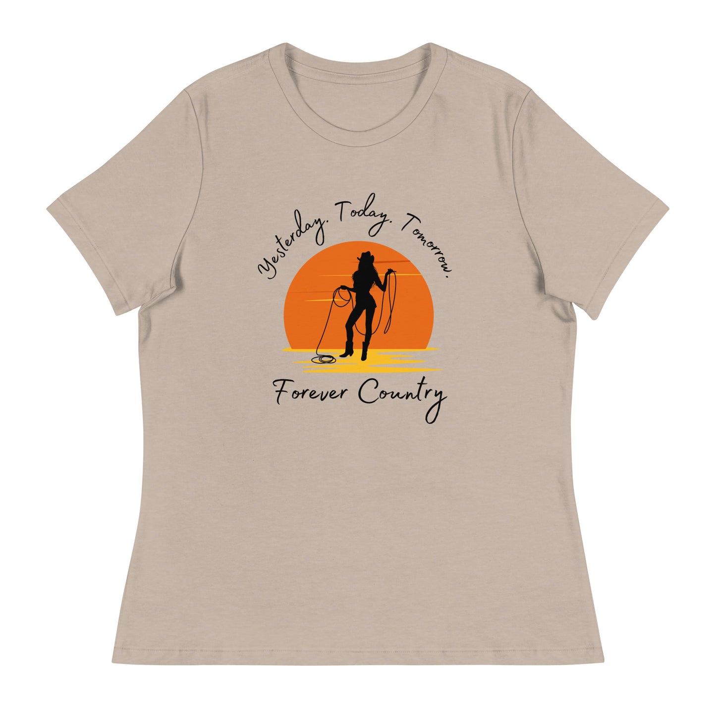 Forever Country - Cowgirl Up Women's Relaxed T-Shirt