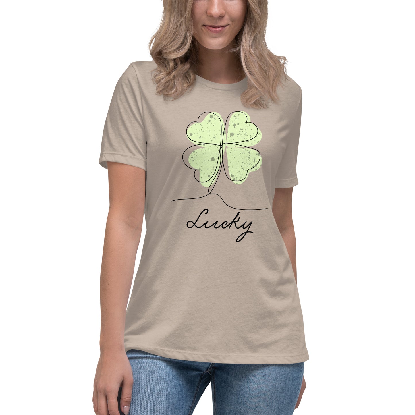 Lucky Clover Women's Relaxed T-Shirt