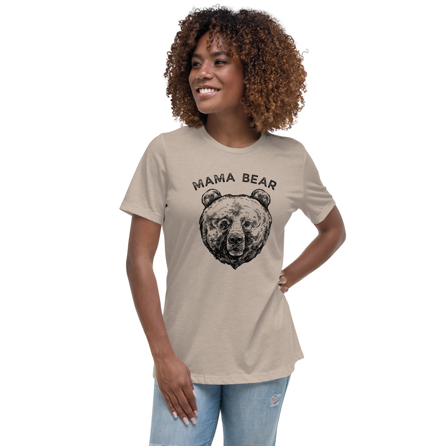 MAMA BEAR Women's Relaxed T-Shirt