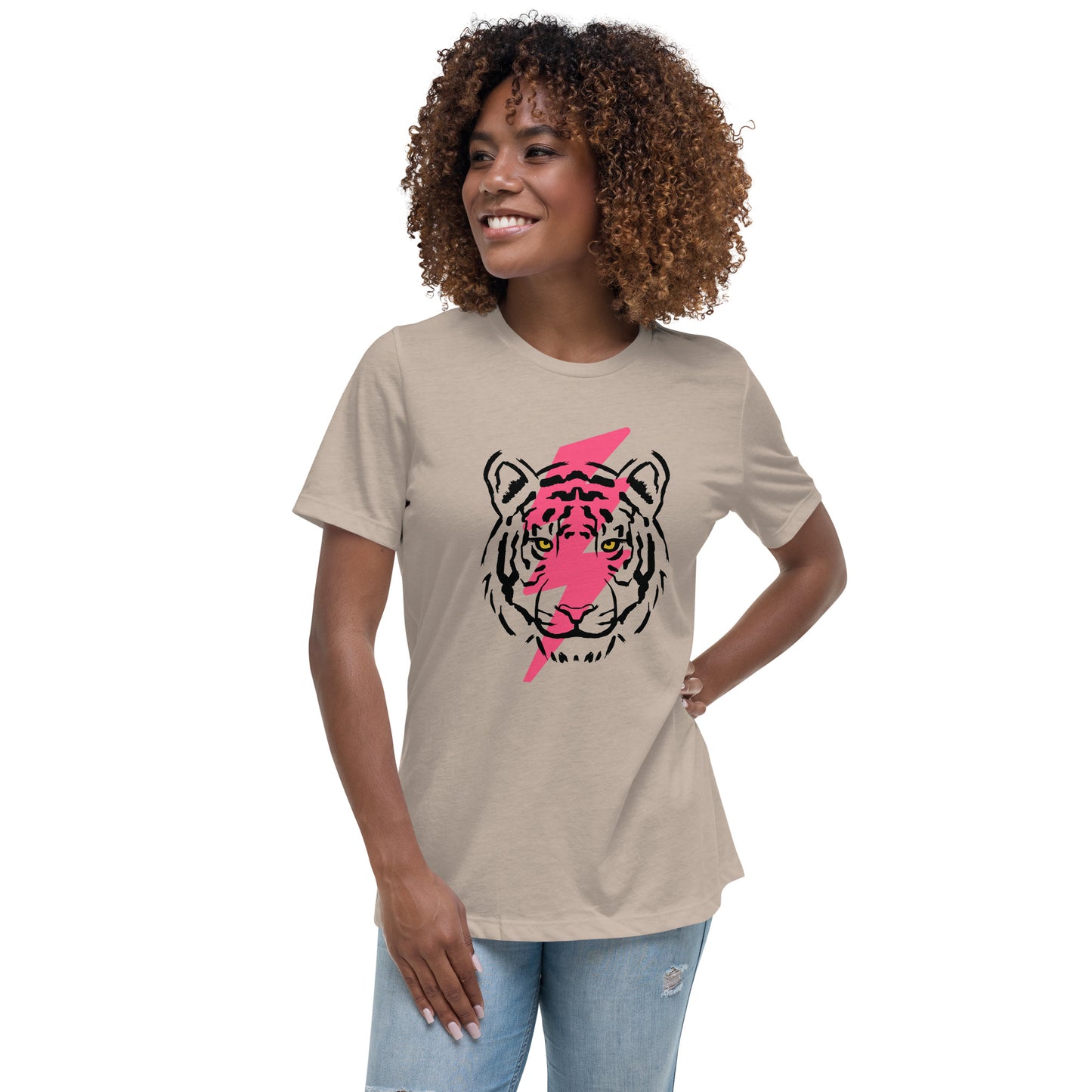 Tiger Bolt Women's Relaxed T-Shirt