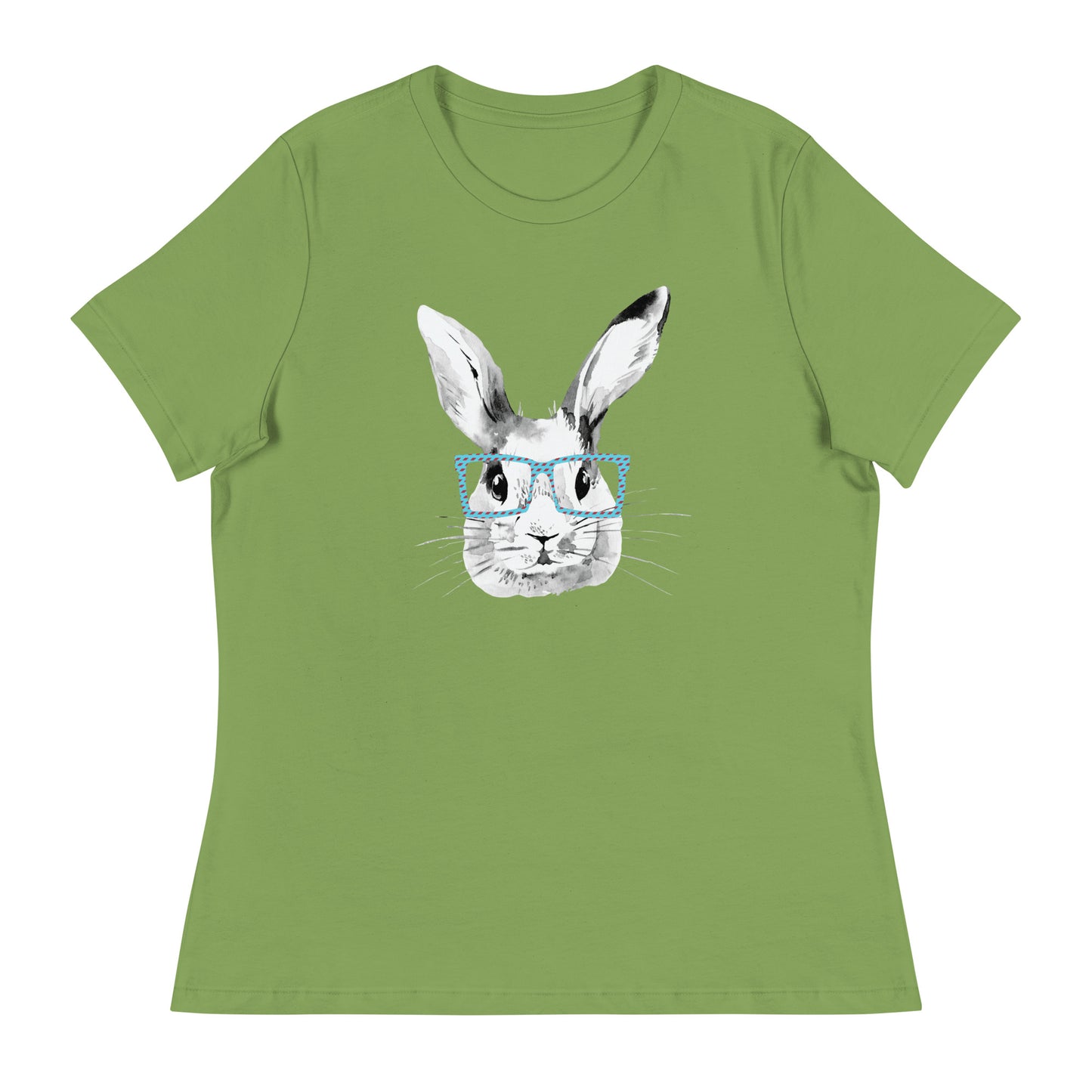 Easter Bunny with glasses Women's Relaxed T-Shirt
