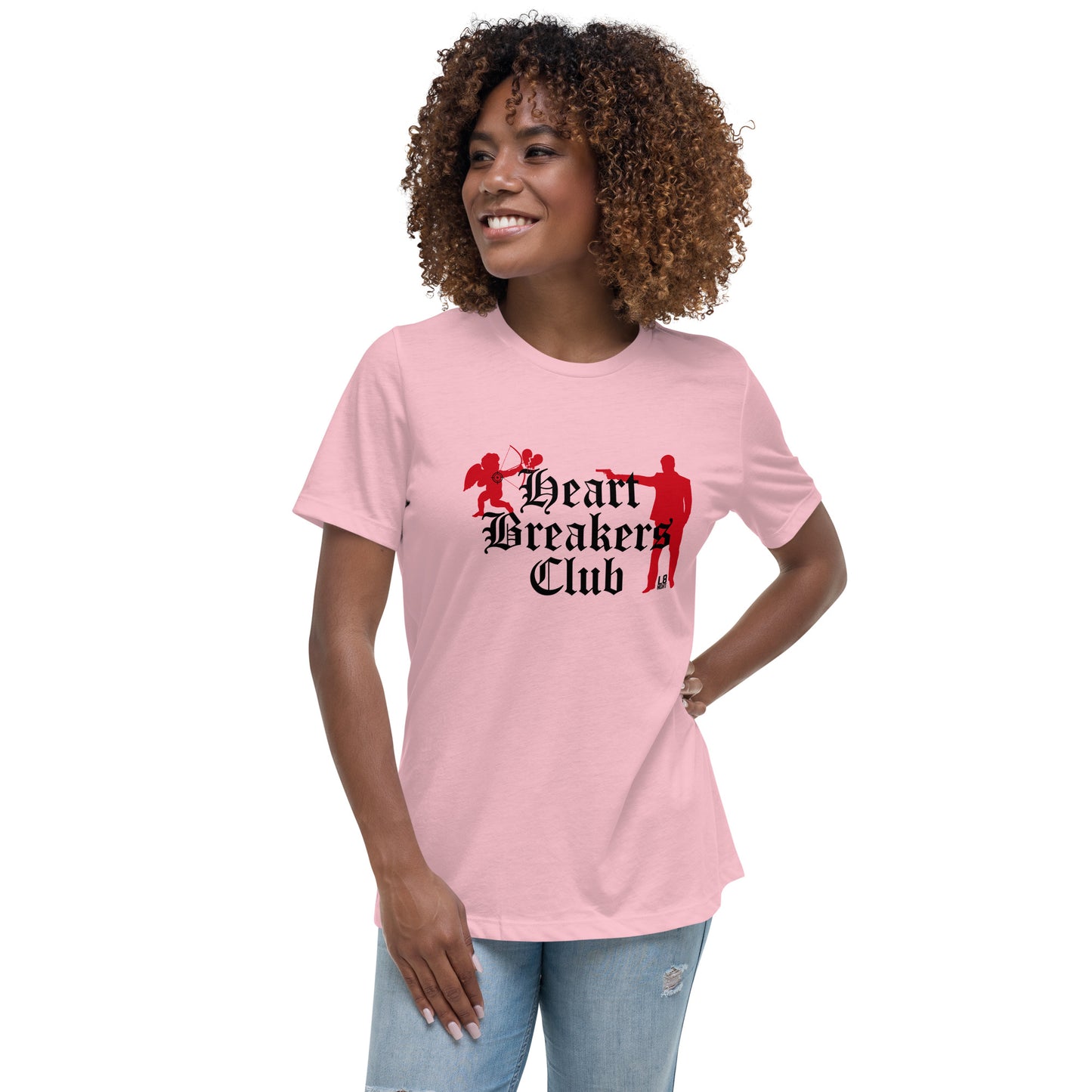 Cupid's "Heart Breakers Club" Women's Relaxed T-Shirt