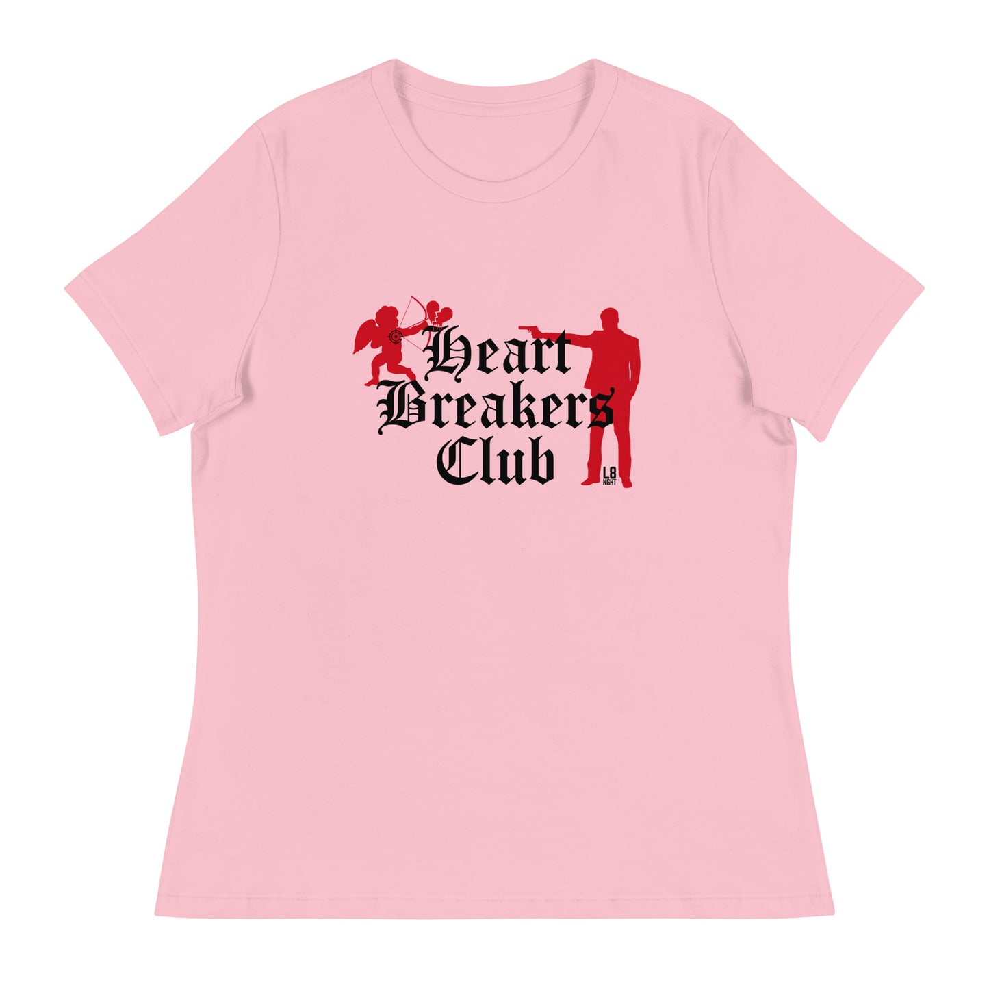 Cupid's "Heart Breakers Club" Women's Relaxed T-Shirt