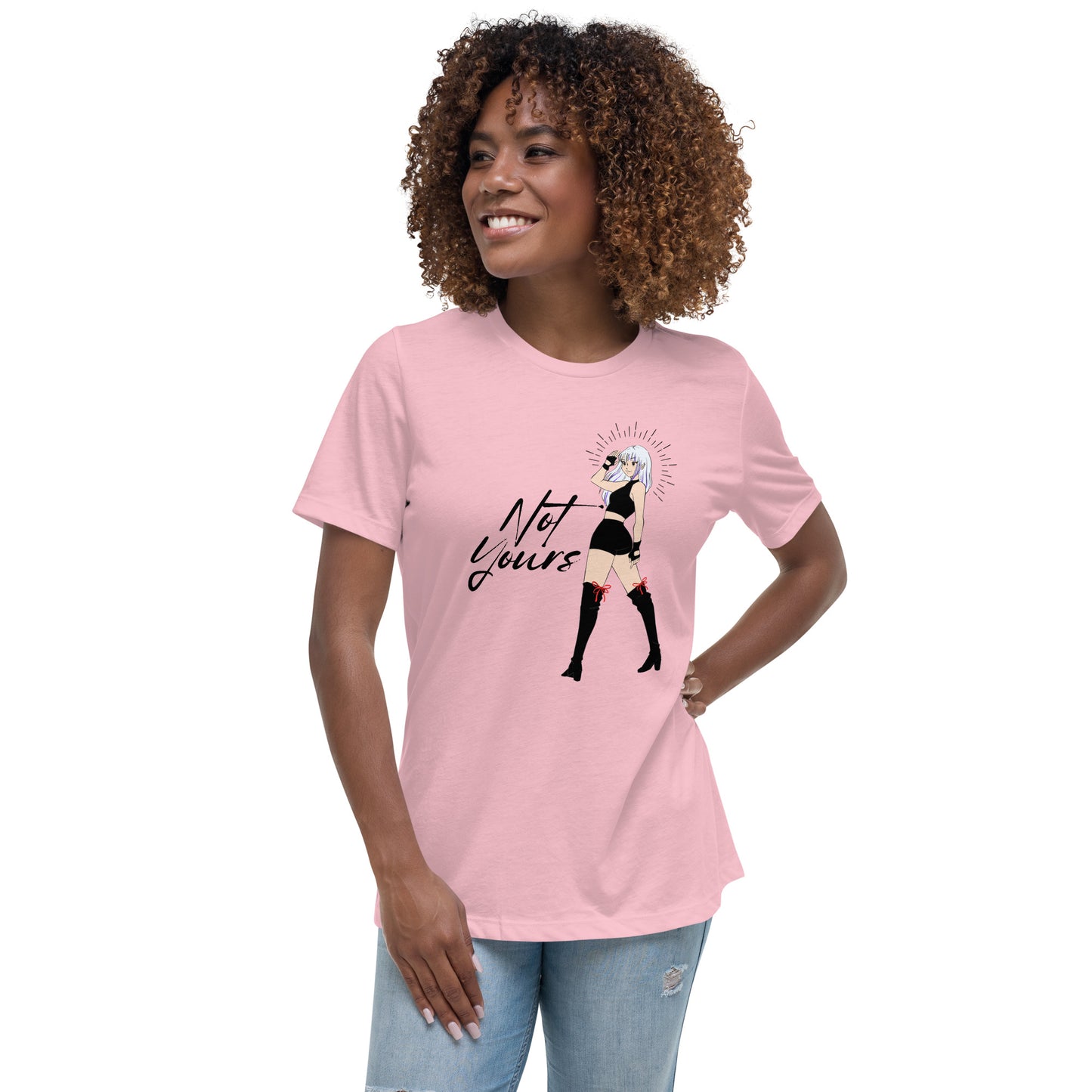 NOT Yours japanese anime Women's Relaxed T-Shirt