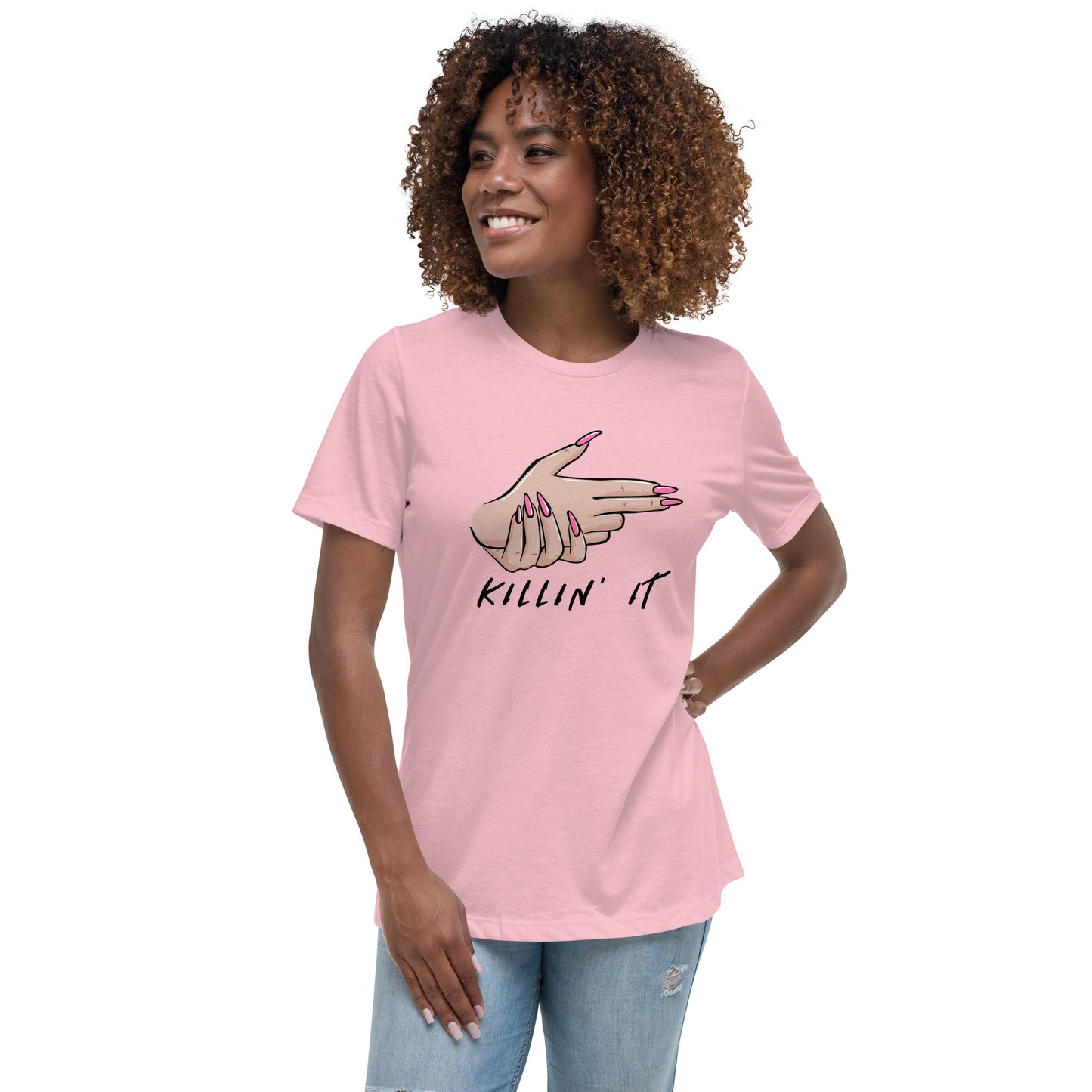 KILLIN' IT all day every day Women's Relaxed T-Shirt
