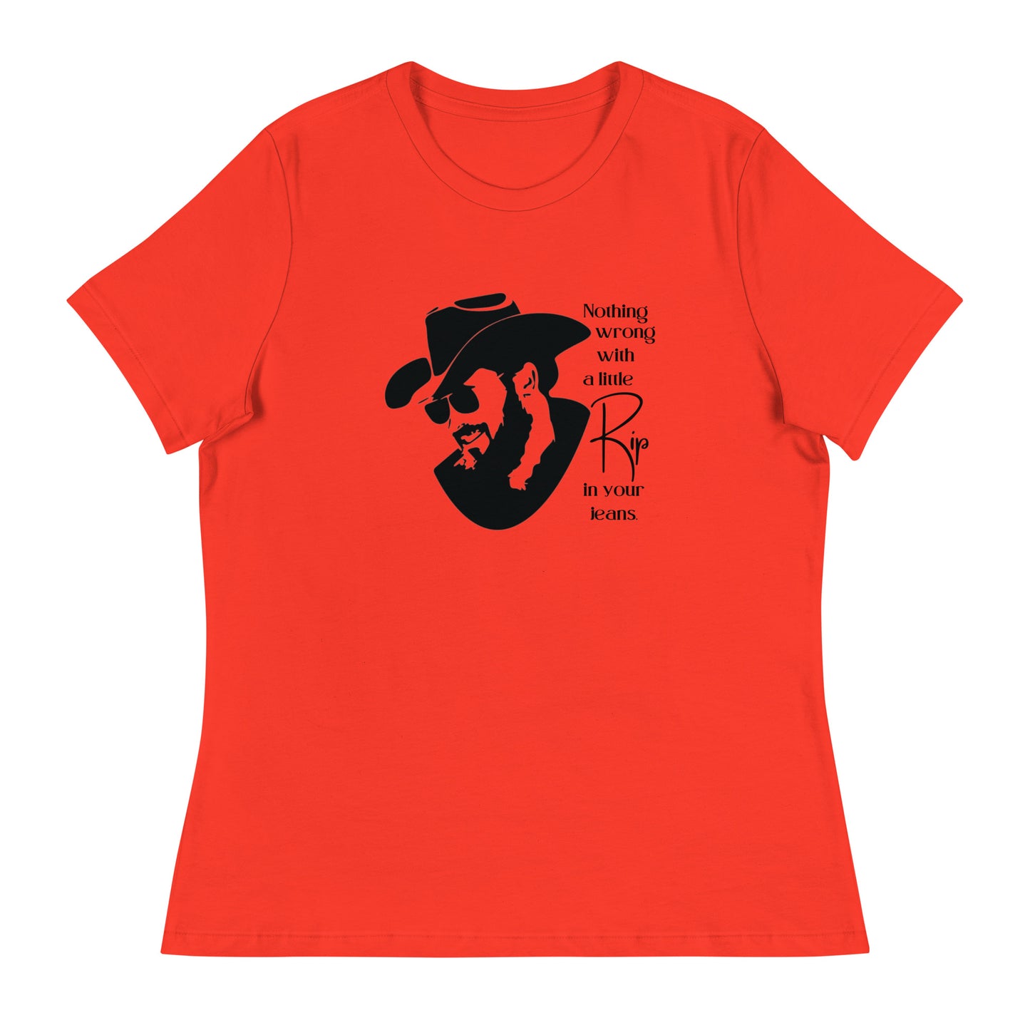 A little Rip in your jeans Women's Relaxed T-Shirt