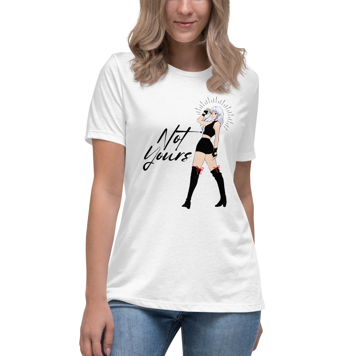 NOT Yours japanese anime Women's Relaxed T-Shirt