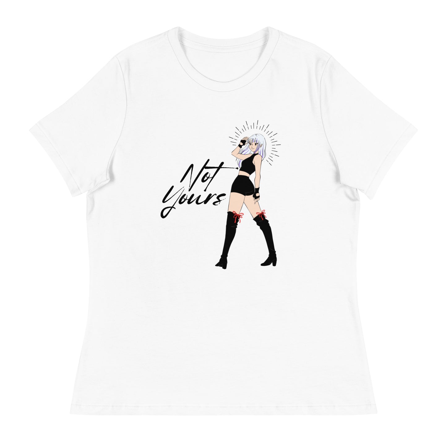 NOT Yours japanese anime Women's Relaxed T-Shirt