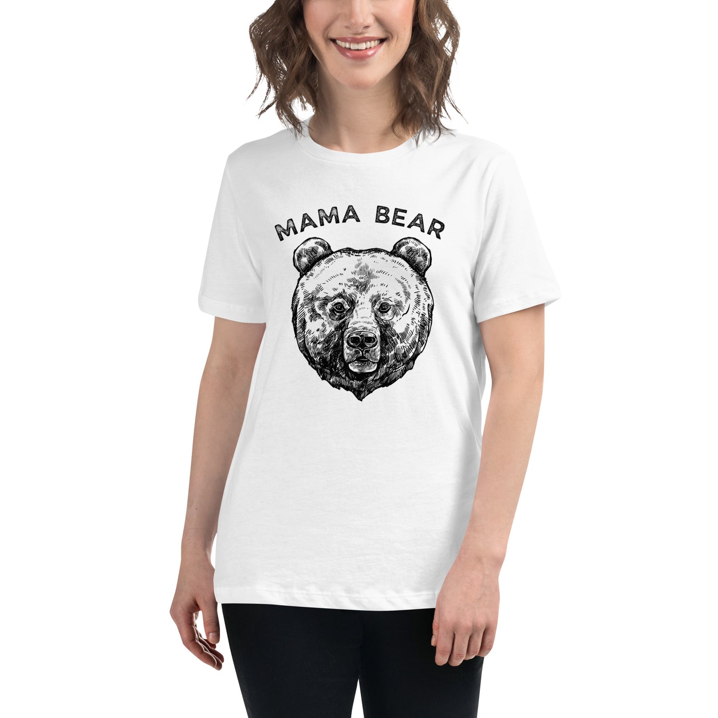 MAMA BEAR Women's Relaxed T-Shirt