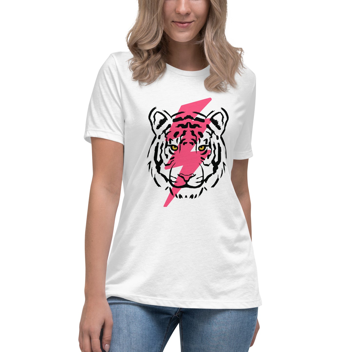 Tiger Bolt Women's Relaxed T-Shirt