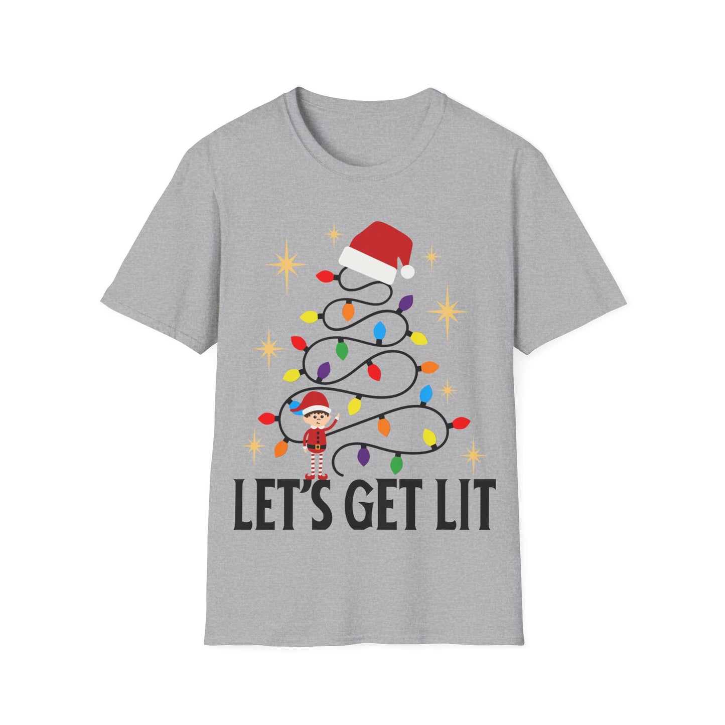 Let' Get Lit Unisex Softstyle T-Shirt