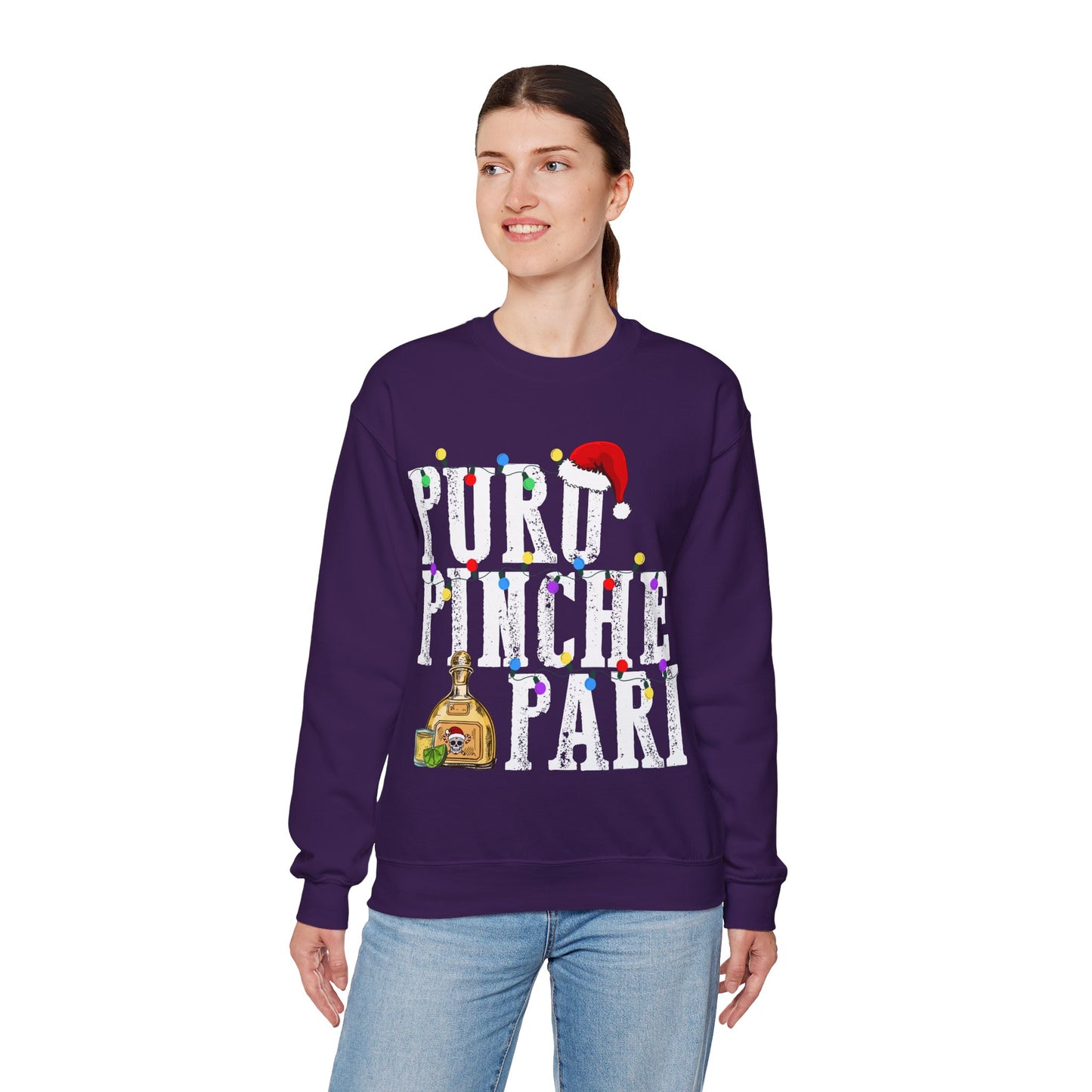 Puro Pinche Pari Unisex Heavy Blend™ Crewneck Sweatshirt