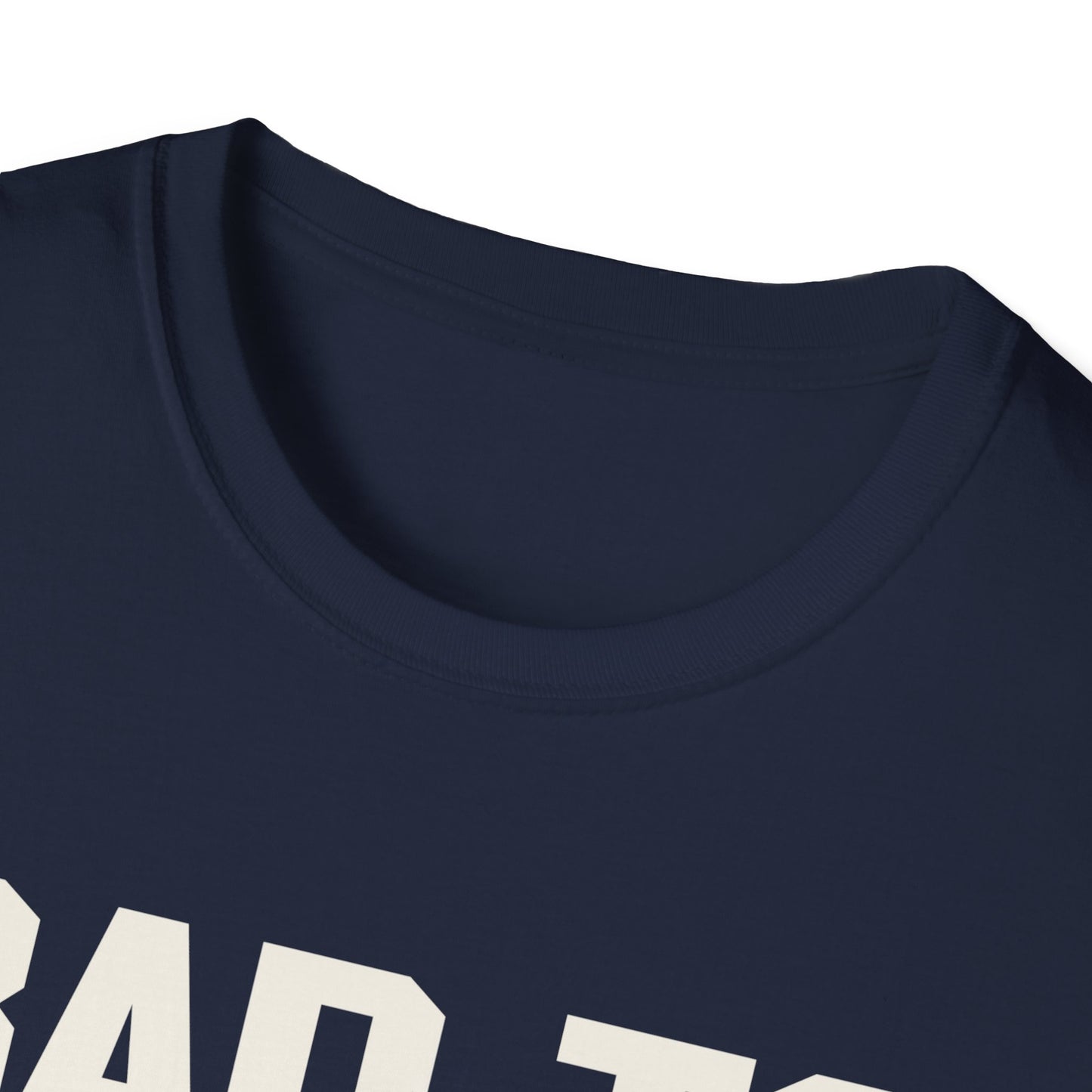 Bad to the Bone Rock On Zombie Unisex Softstyle T-Shirt