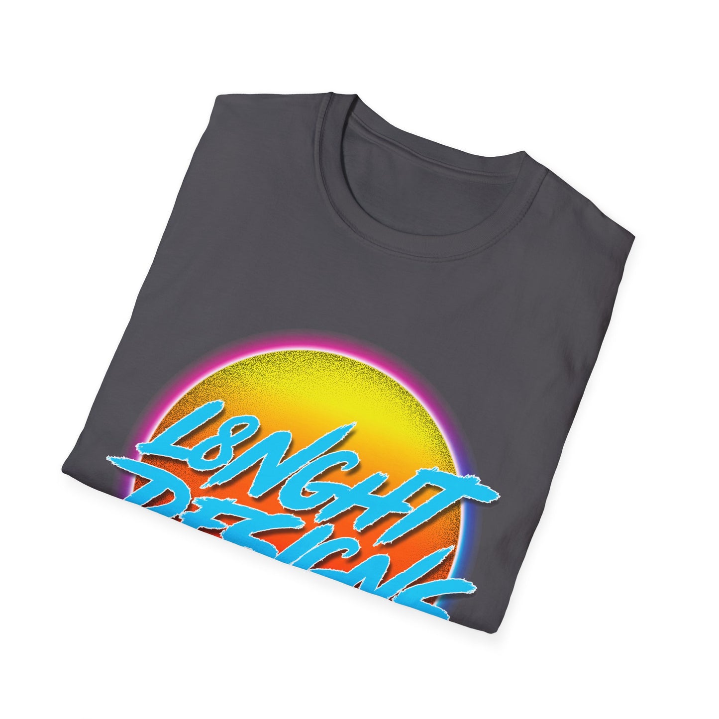 L8NGHT Designs logo Unisex Softstyle T-Shirt