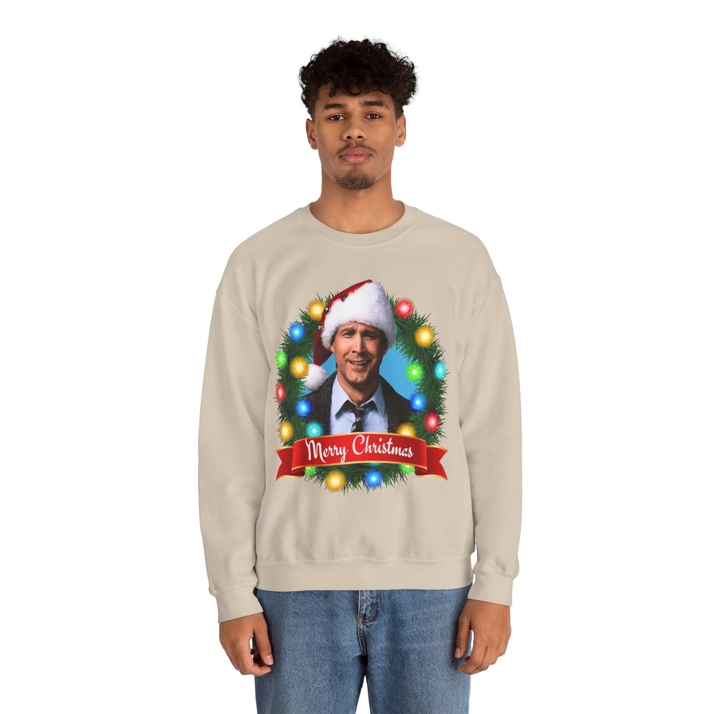 Merry Christmas Griswold Unisex Heavy Blend™ Crewneck Sweatshirt