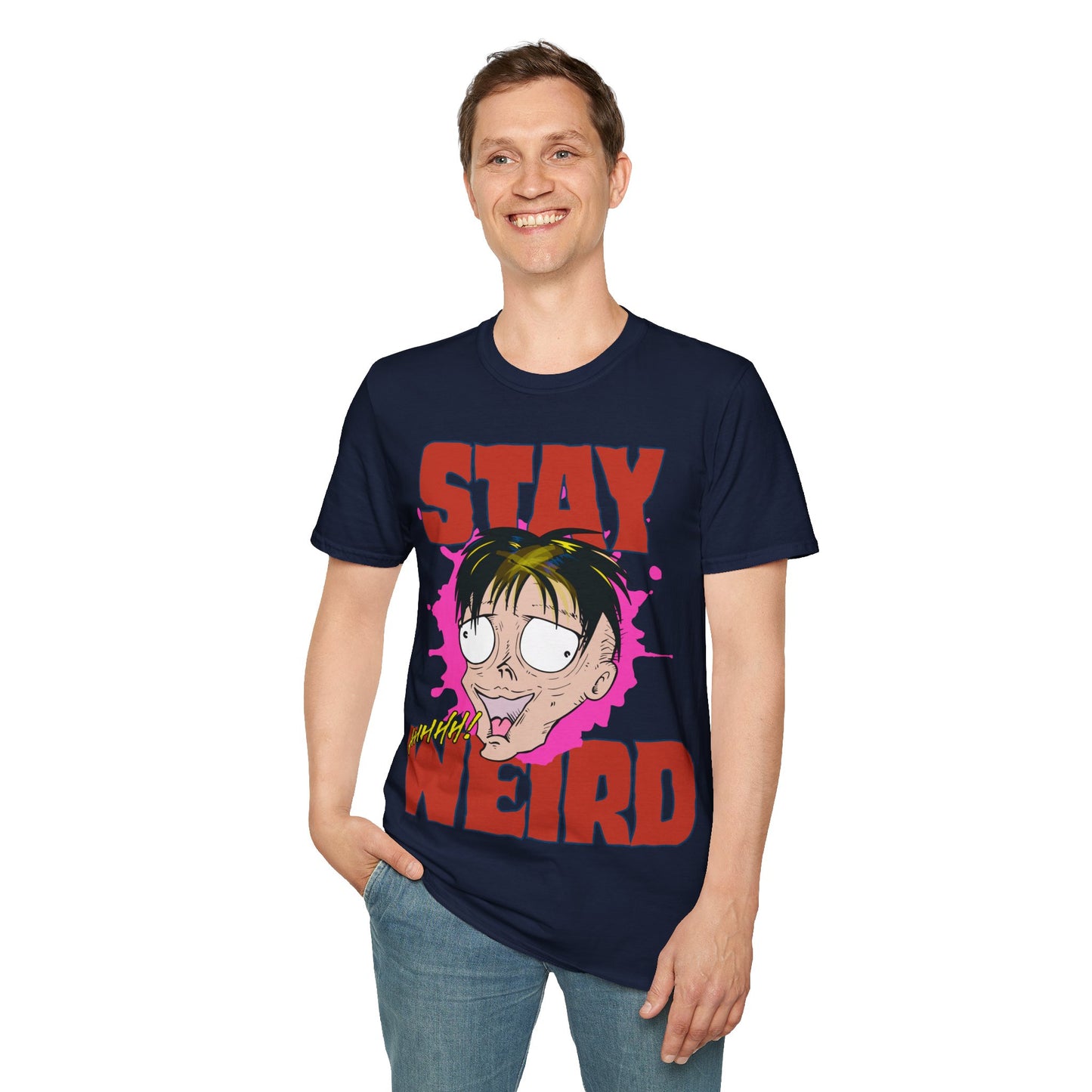 Stay Weird Unisex Softstyle T-Shirt