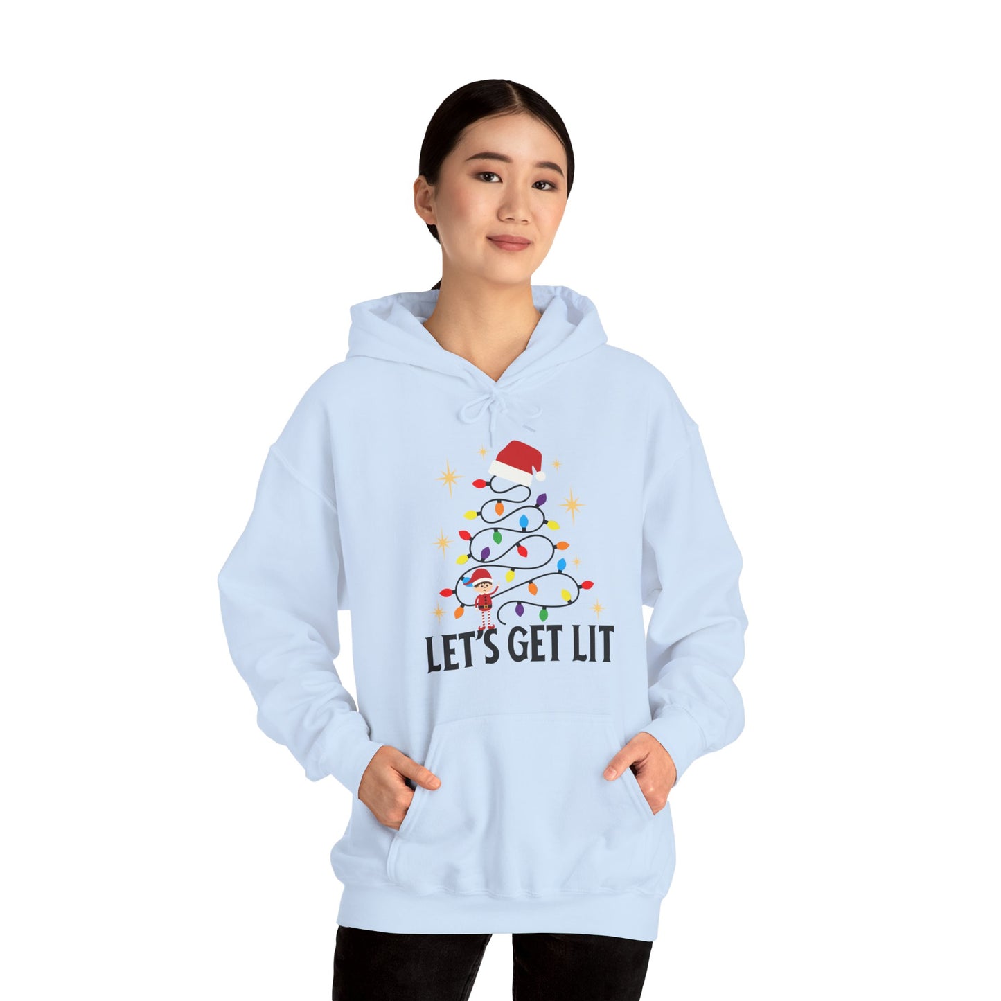 Let's Get Lit Unisex Heavy Blend™ Hooded Sweatshirt