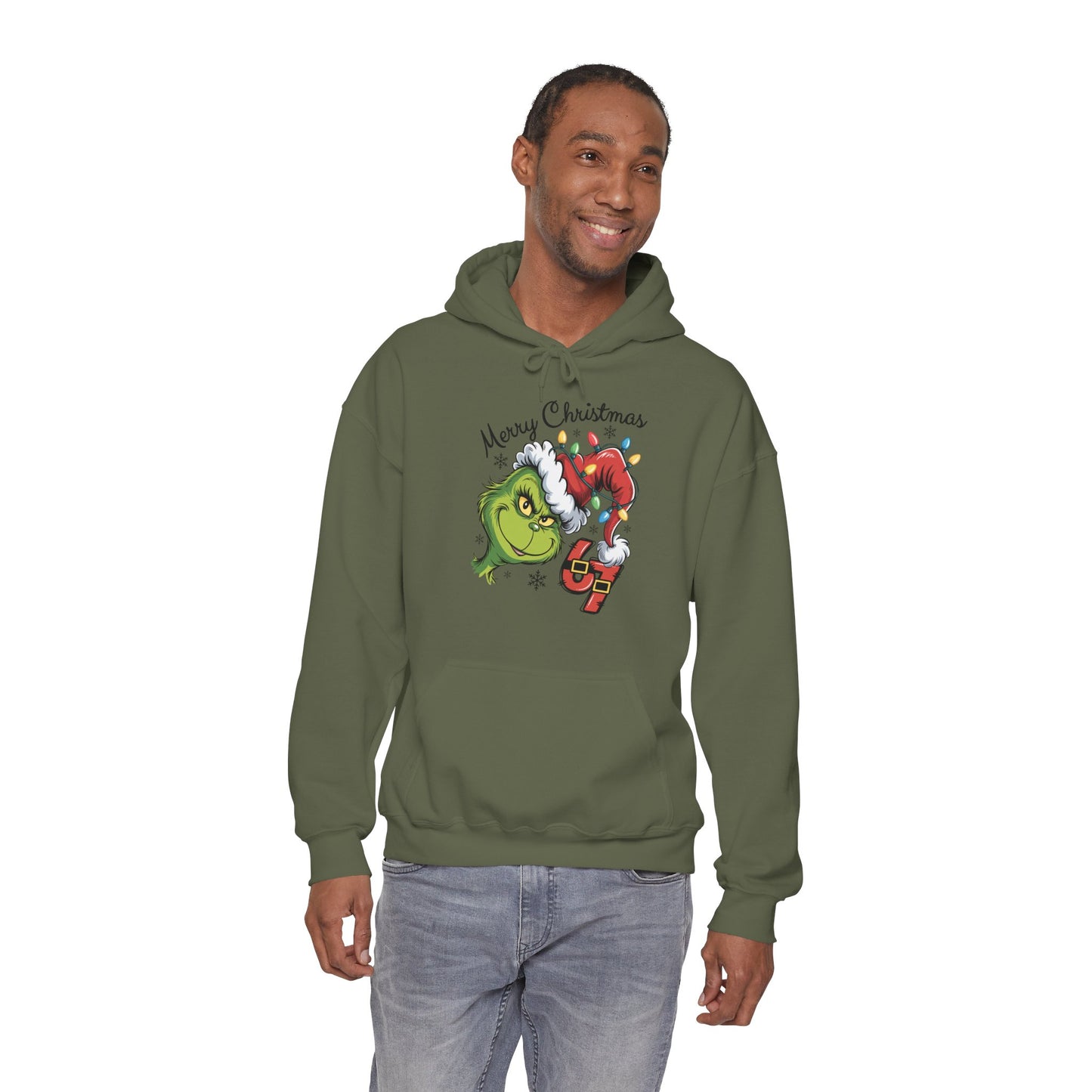 Grinch 6 7 Six Seven Unisex Heavy Blend™ Hooded Sweatshirt