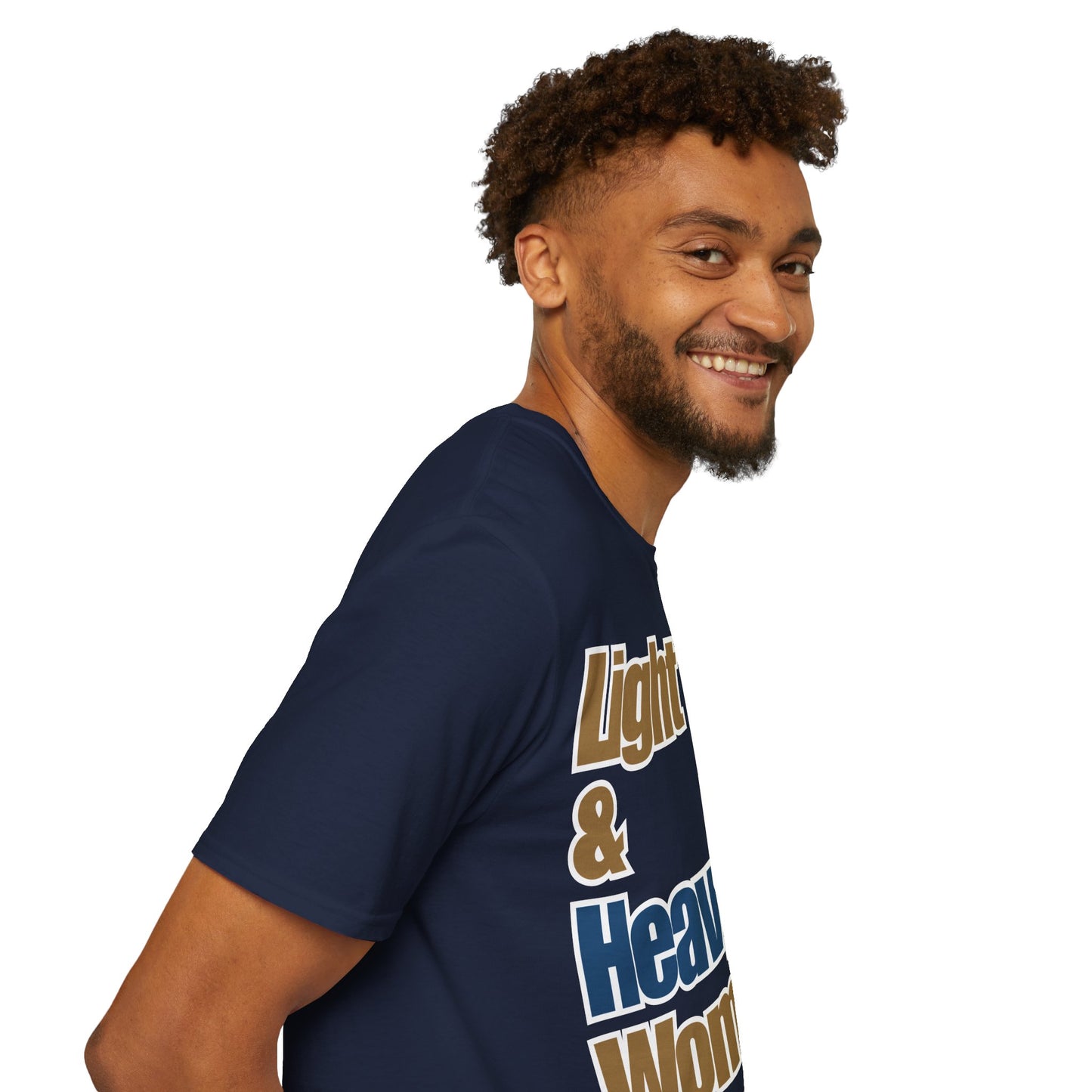 Light Beer & Heavyset Women Unisex Softstyle T-Shirt