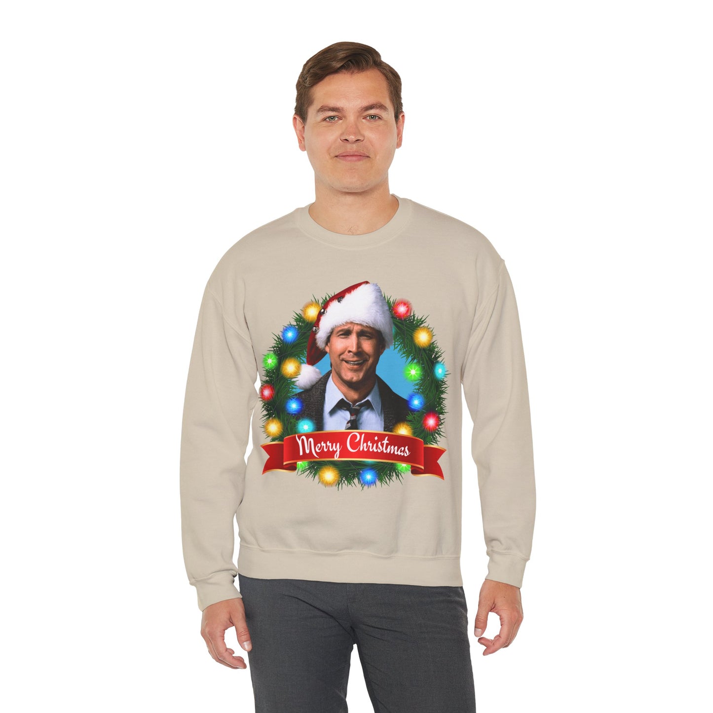 Merry Christmas Griswold Unisex Heavy Blend™ Crewneck Sweatshirt
