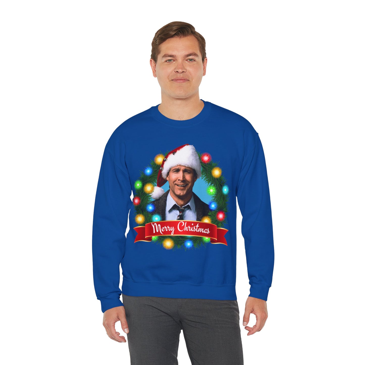 Merry Christmas Griswold Unisex Heavy Blend™ Crewneck Sweatshirt
