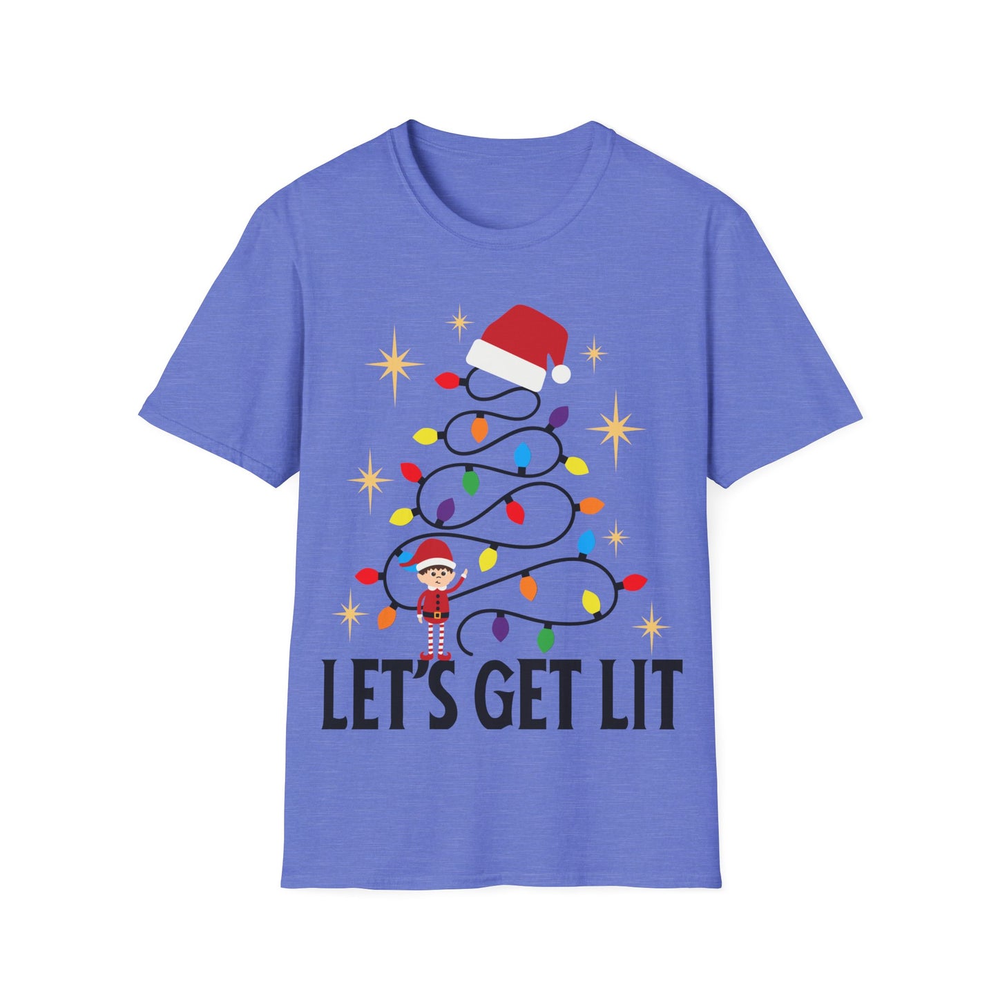 Let' Get Lit Unisex Softstyle T-Shirt
