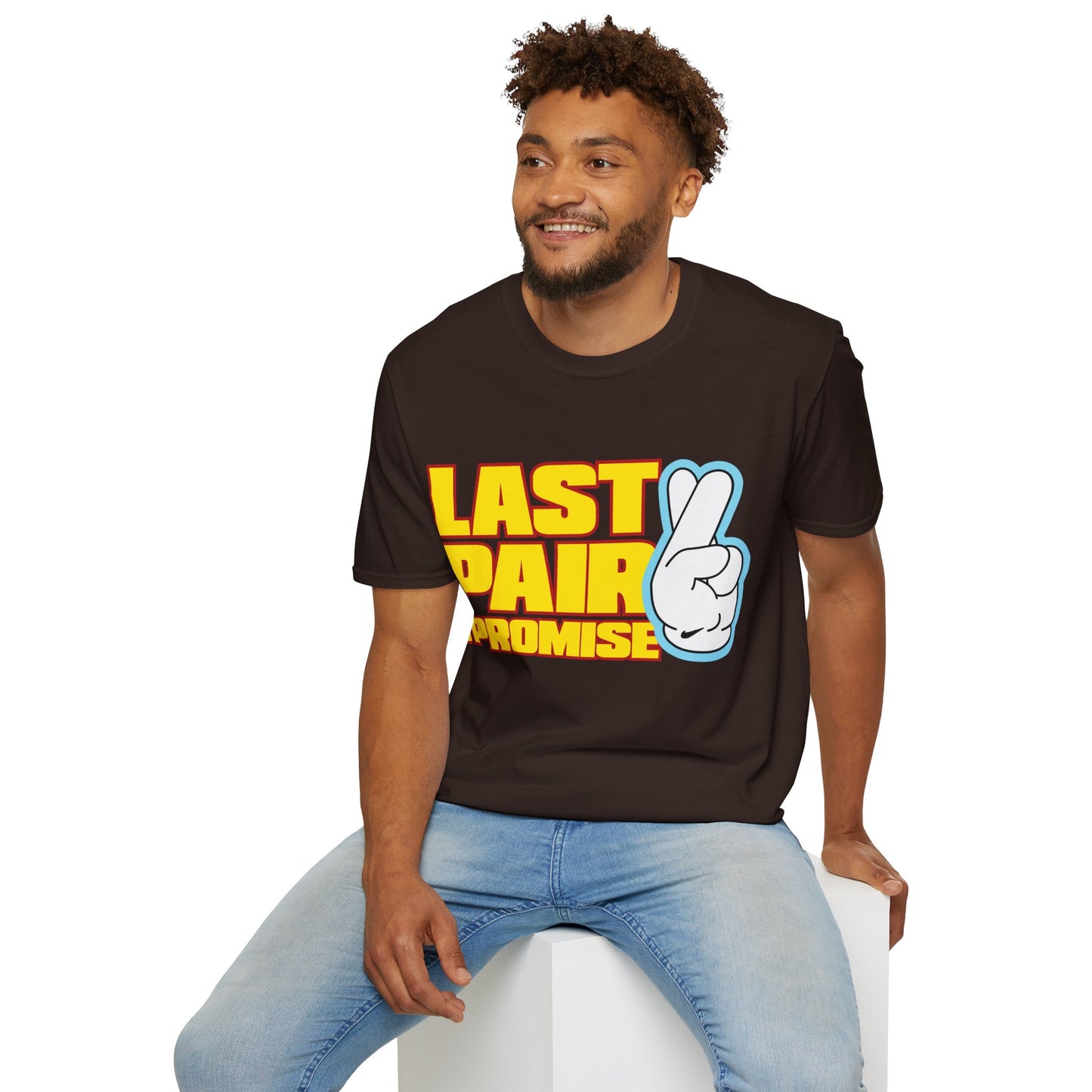Last Pair I Promise Unisex Softstyle T-Shirt