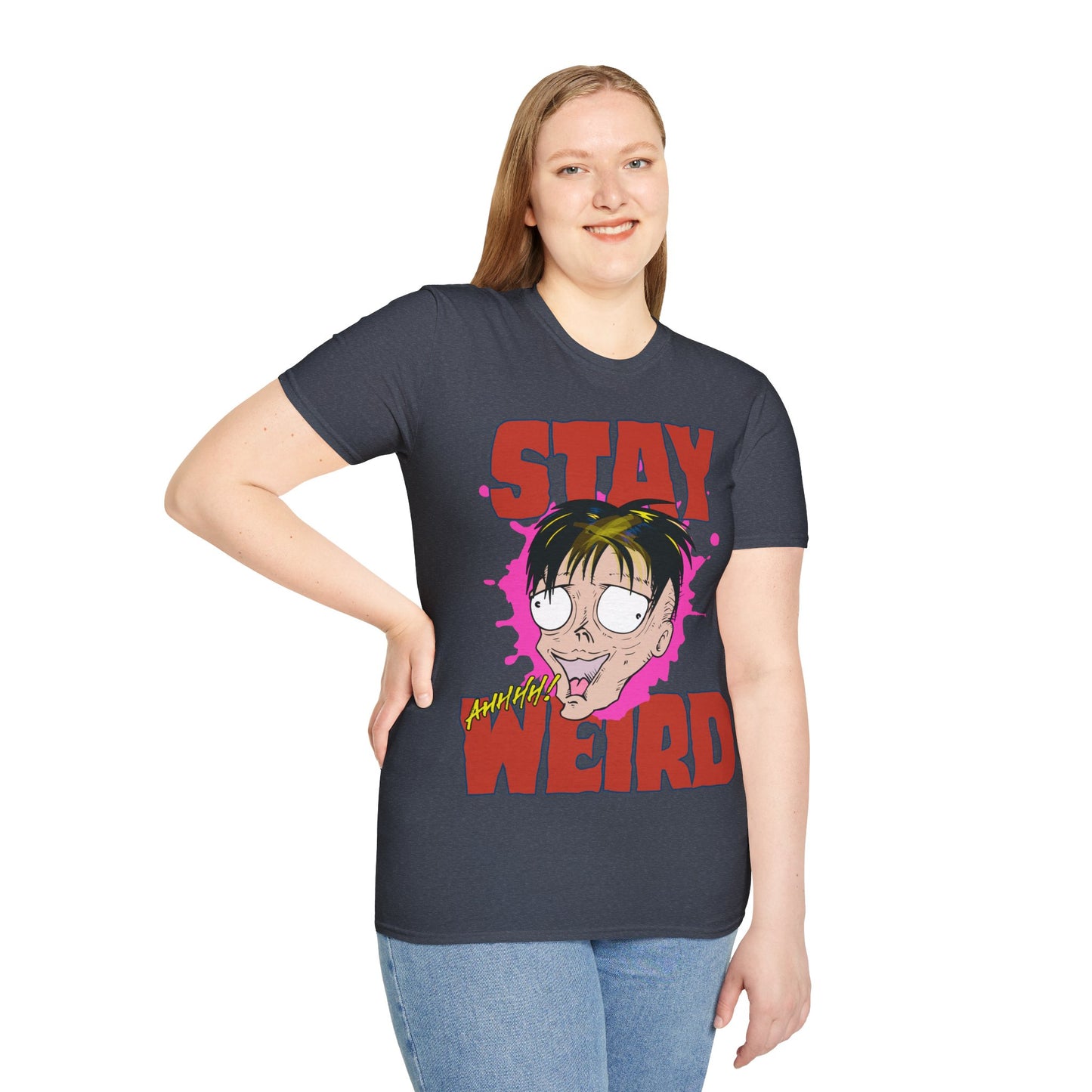 Stay Weird Unisex Softstyle T-Shirt