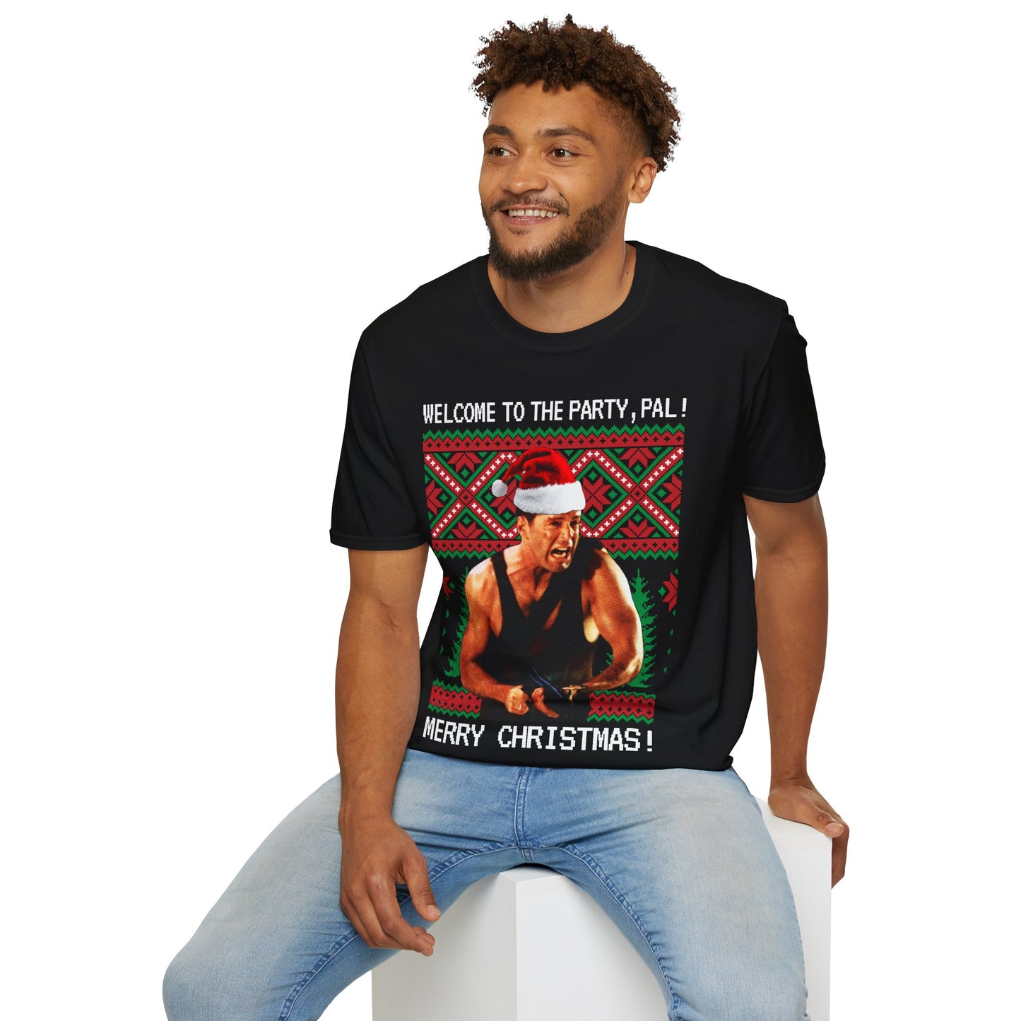 Merry Christmas McClane Unisex Softstyle T-Shirt