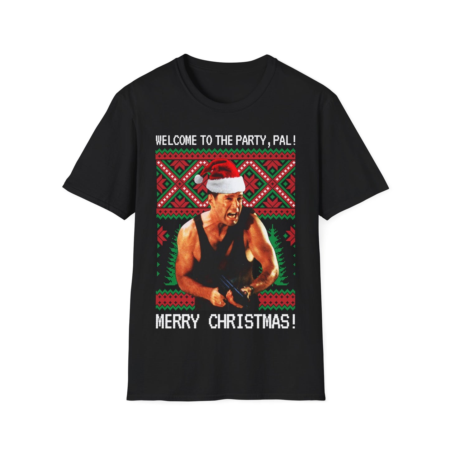 Merry Christmas McClane Unisex Softstyle T-Shirt