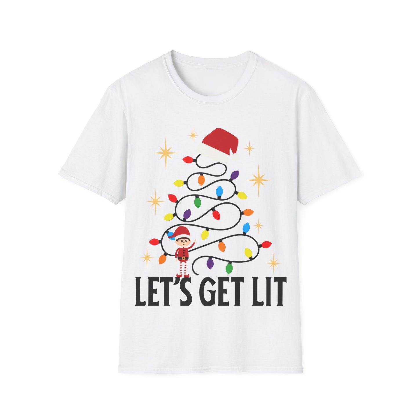 Let' Get Lit Unisex Softstyle T-Shirt