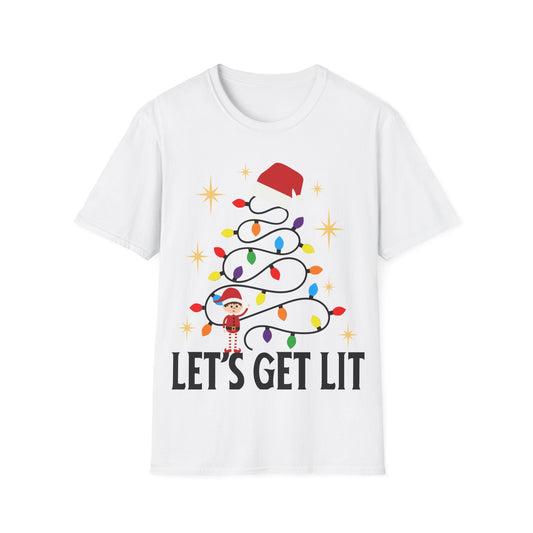 Let' Get Lit Unisex Softstyle T-Shirt