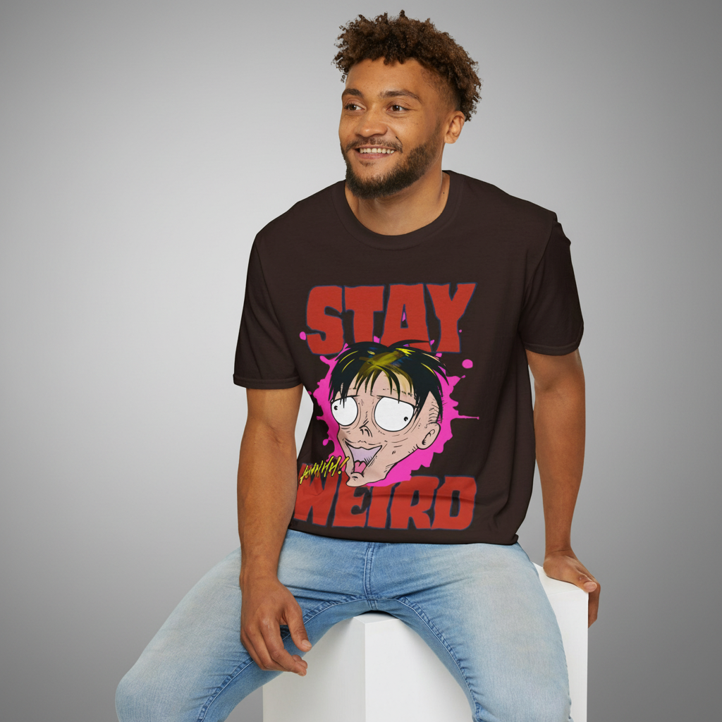 Stay Weird Unisex Softstyle T-Shirt