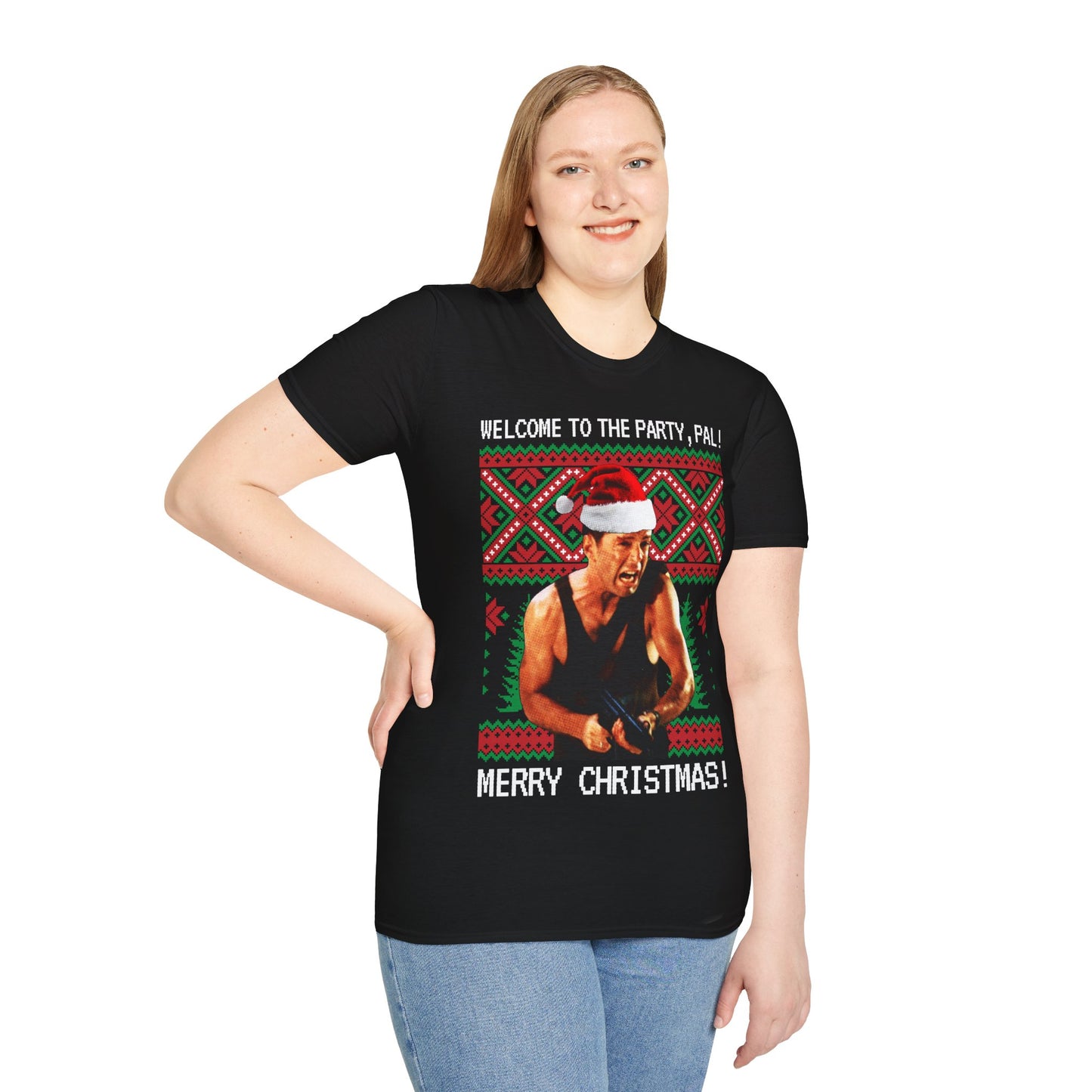 Merry Christmas McClane Unisex Softstyle T-Shirt