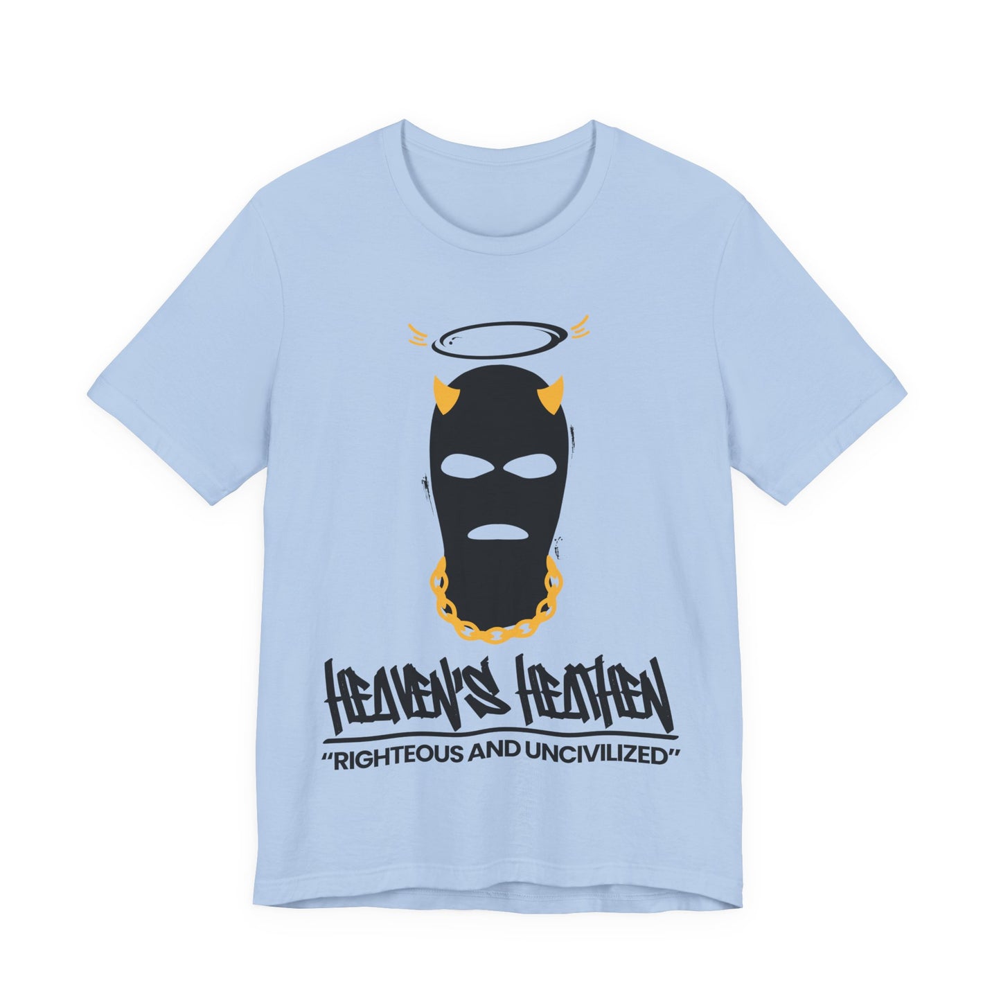 Heaven's Heathen Unisex Jersey Short Sleeve Tee