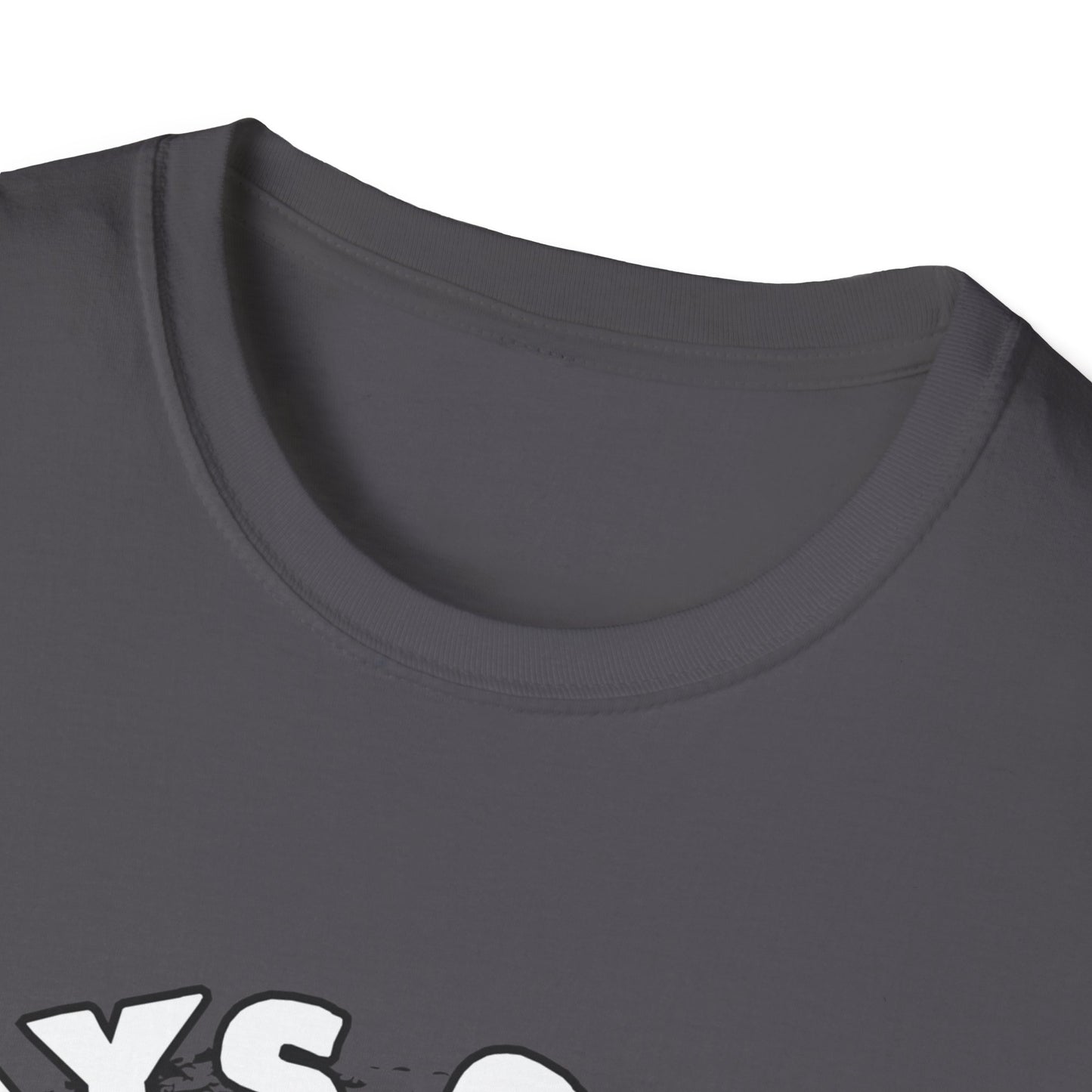 Always Smiling But Dead Inside Unisex Softstyle T-Shirt
