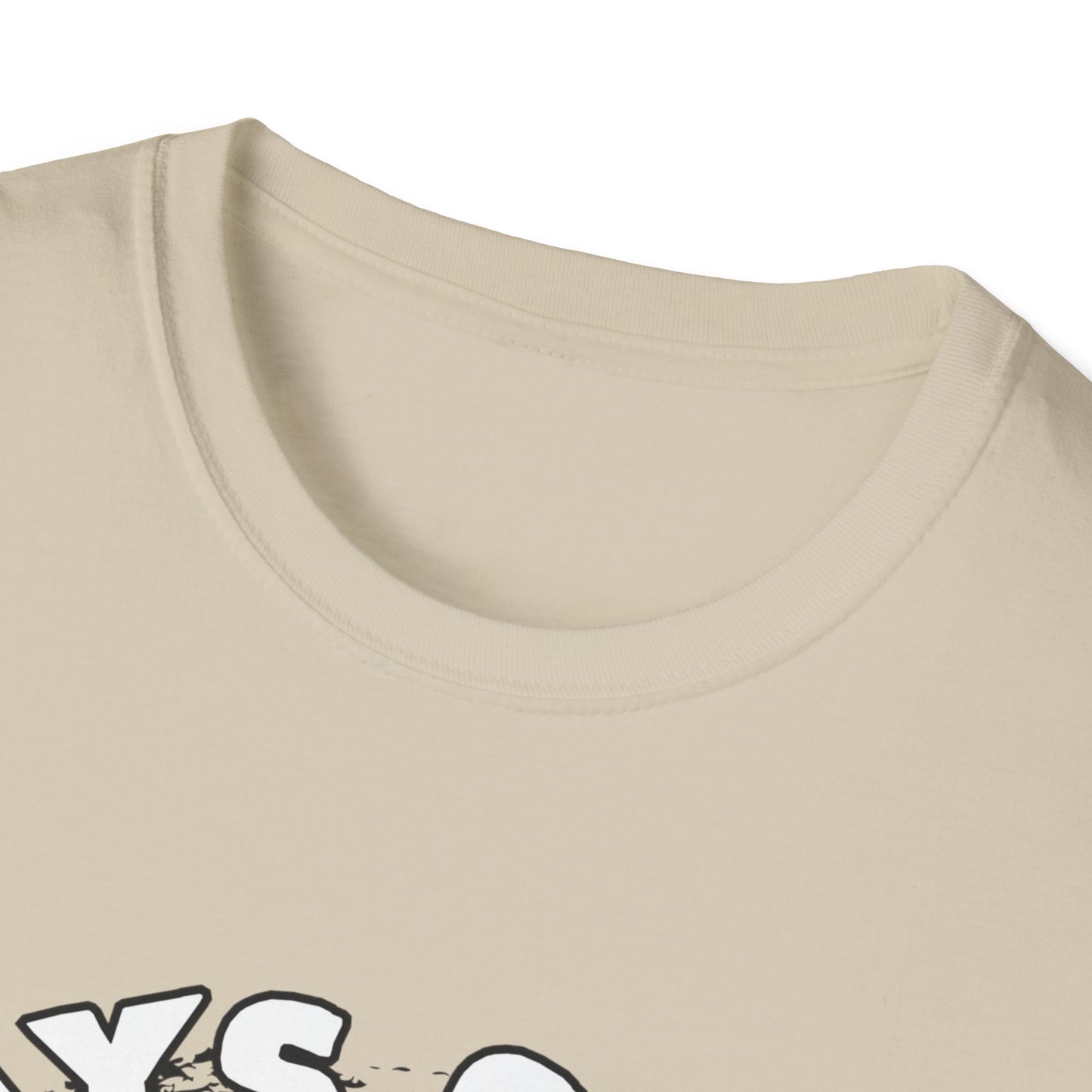 Always Smiling But Dead Inside Unisex Softstyle T-Shirt