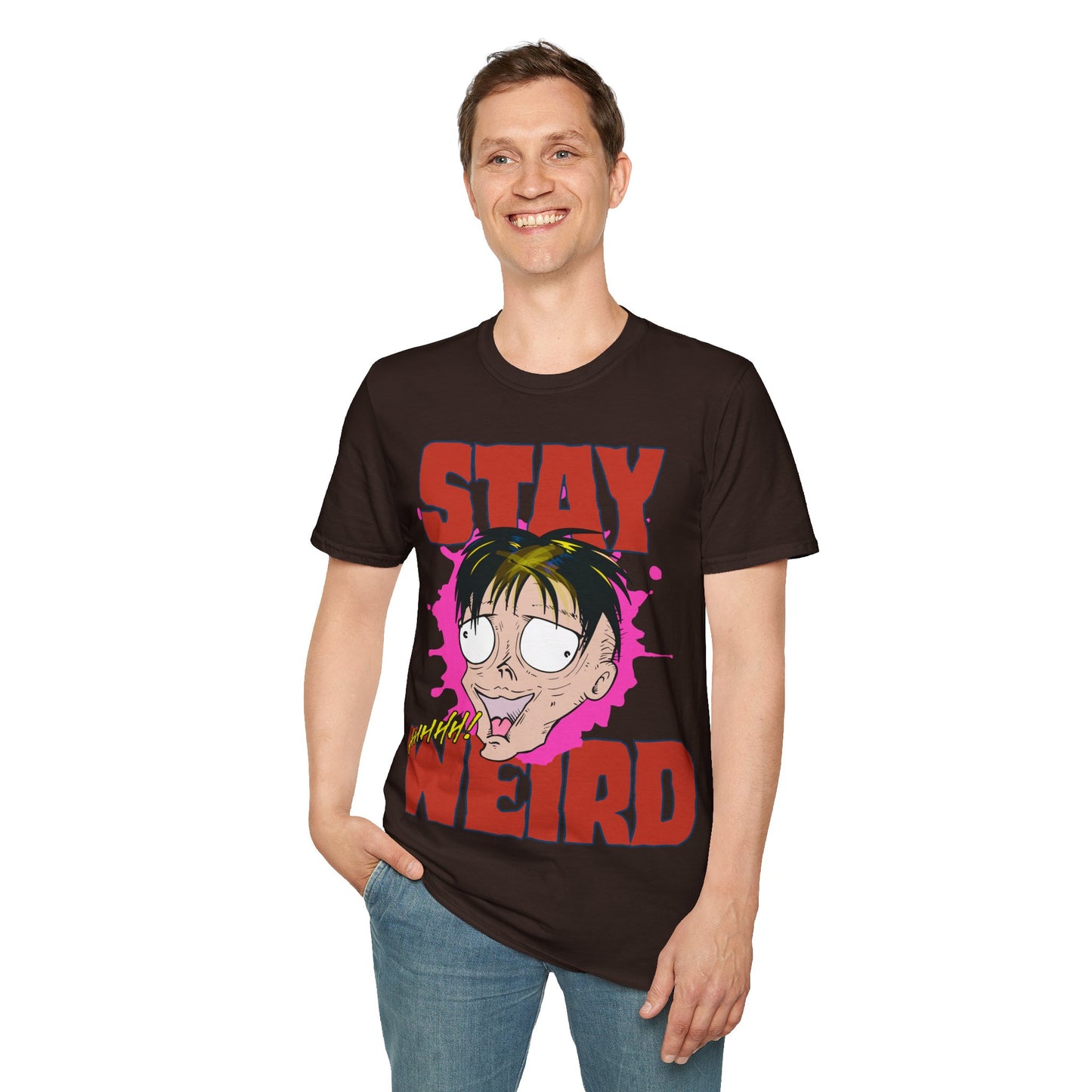 Stay Weird Unisex Softstyle T-Shirt