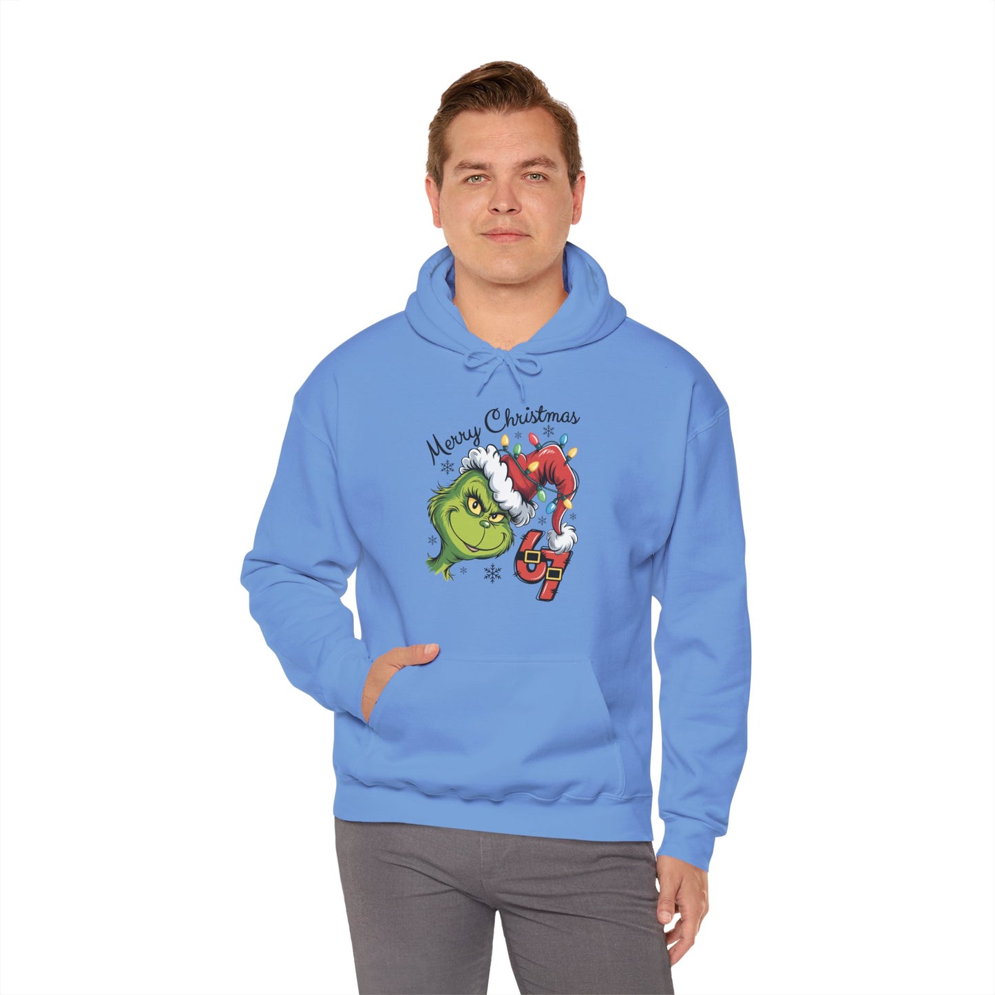 Grinch 6 7 Six Seven Unisex Heavy Blend™ Hooded Sweatshirt