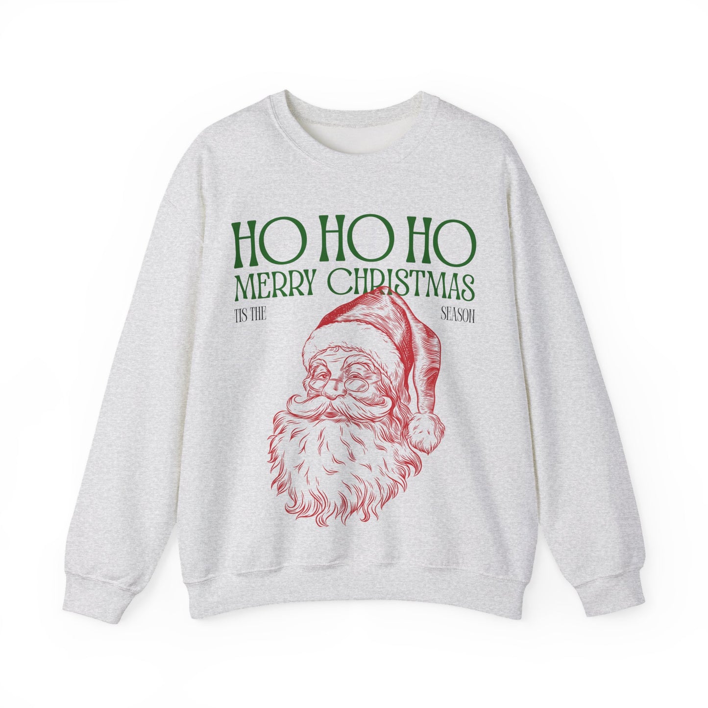 Tis The Season Santa Unisex Heavy Blend™ Crewneck Sweatshirt