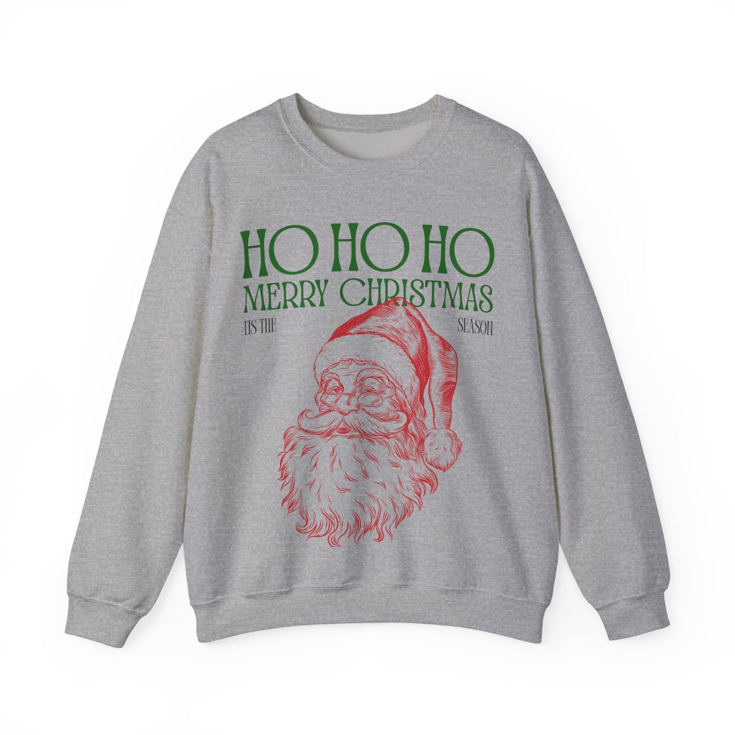 Tis The Season Santa Unisex Heavy Blend™ Crewneck Sweatshirt