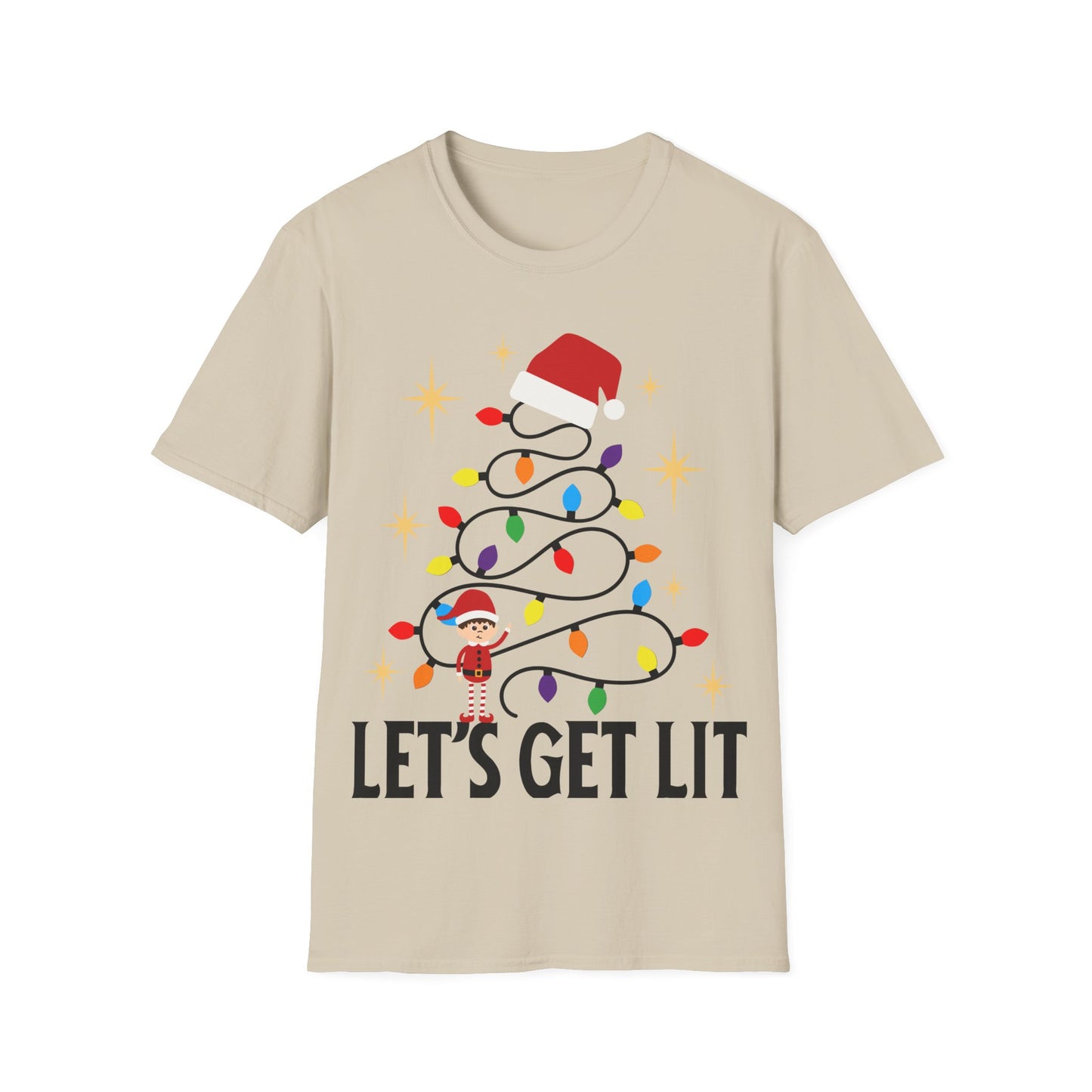 Let' Get Lit Unisex Softstyle T-Shirt