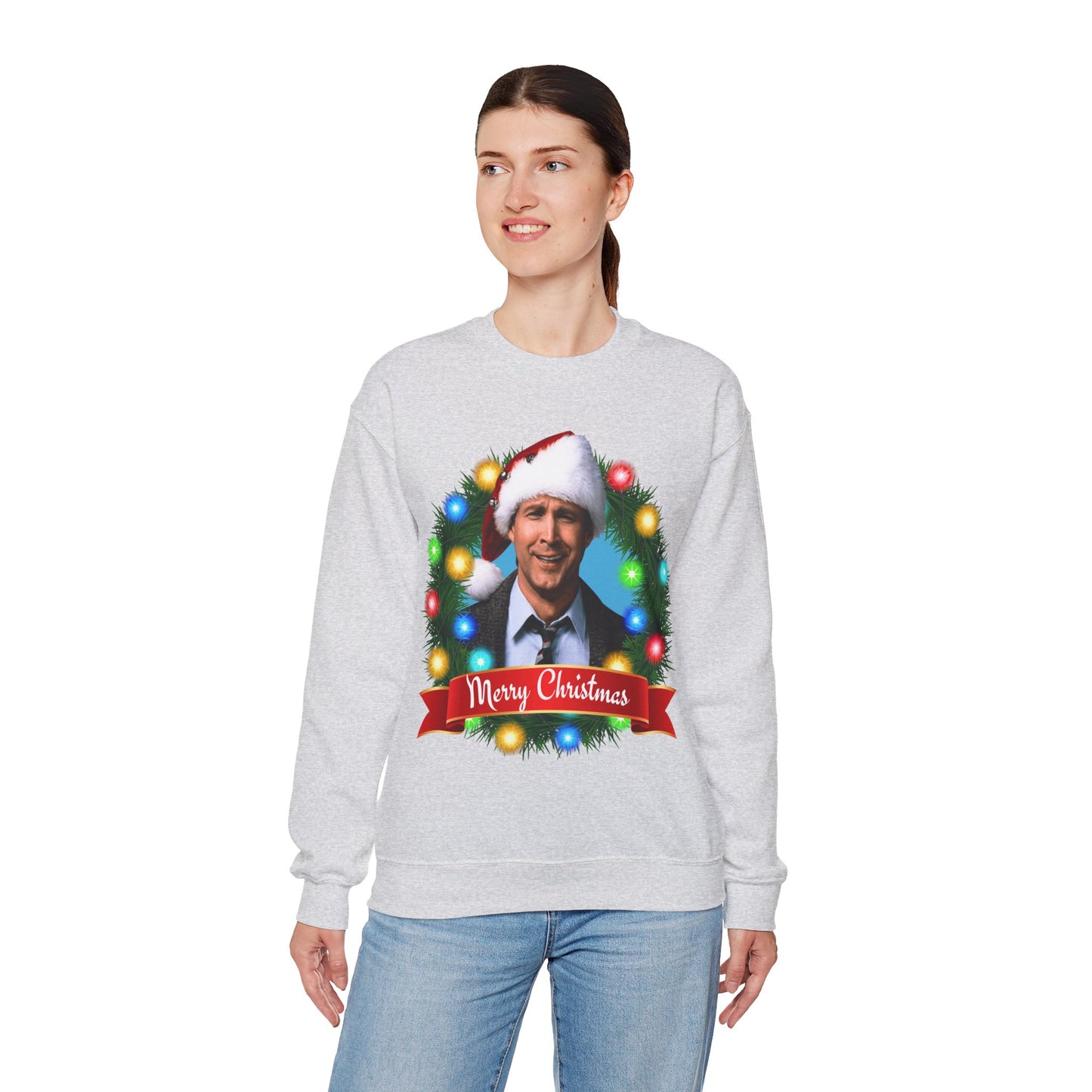 Merry Christmas Griswold Unisex Heavy Blend™ Crewneck Sweatshirt