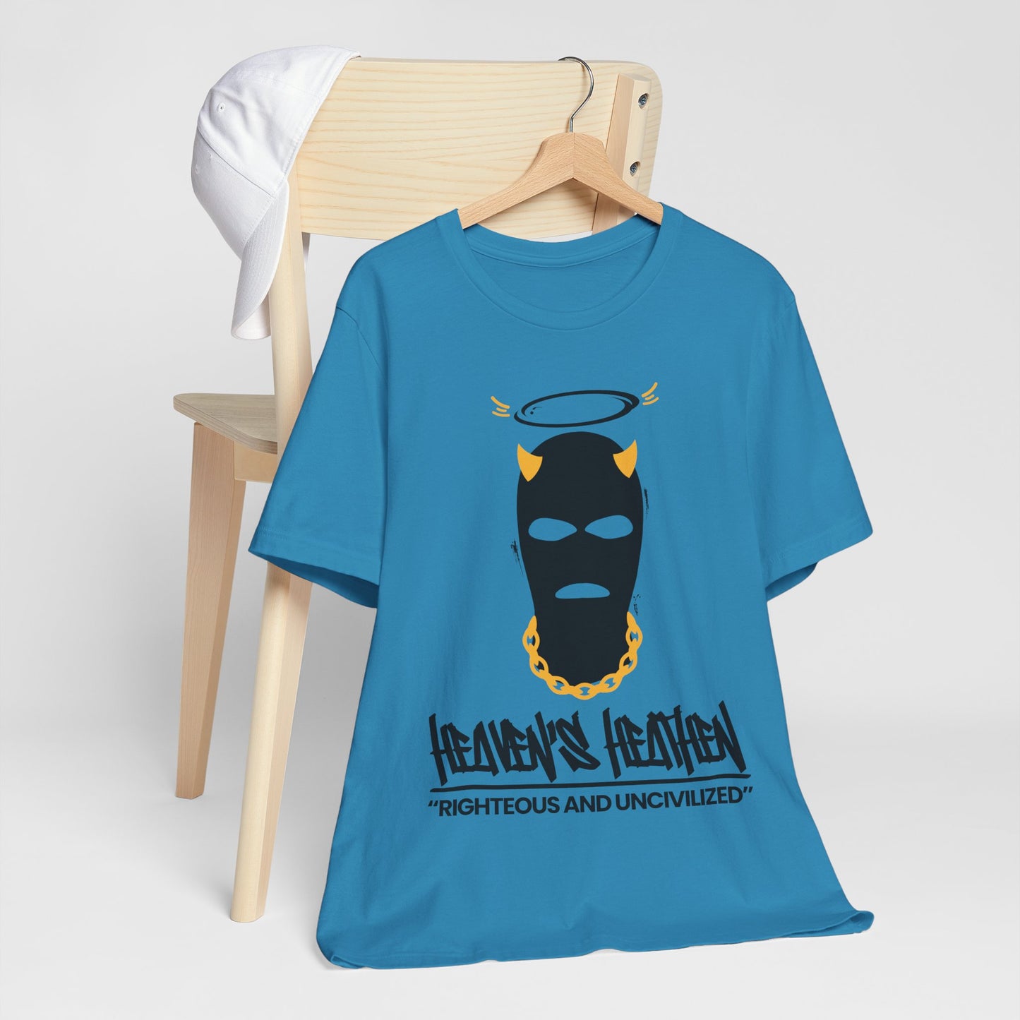 Heaven's Heathen Unisex Jersey Short Sleeve Tee