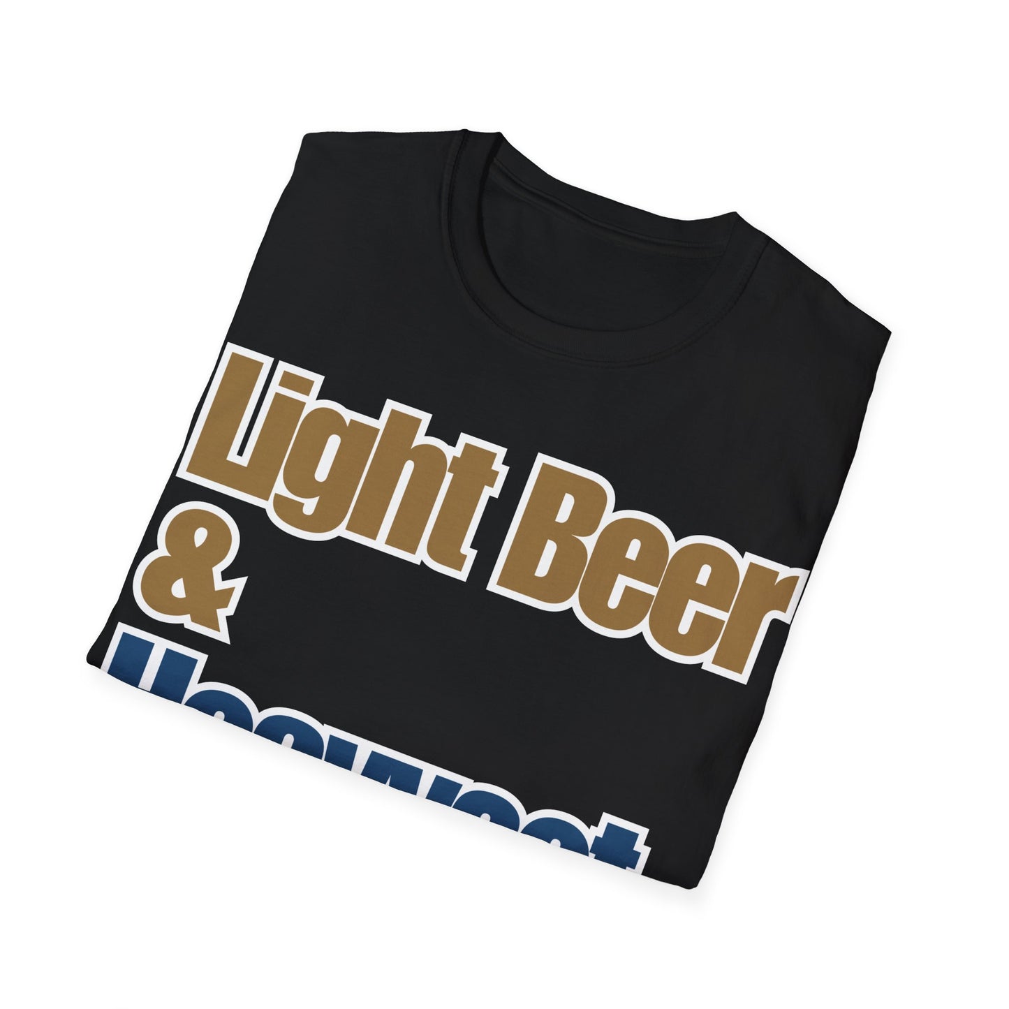 Light Beer & Heavyset Women Unisex Softstyle T-Shirt