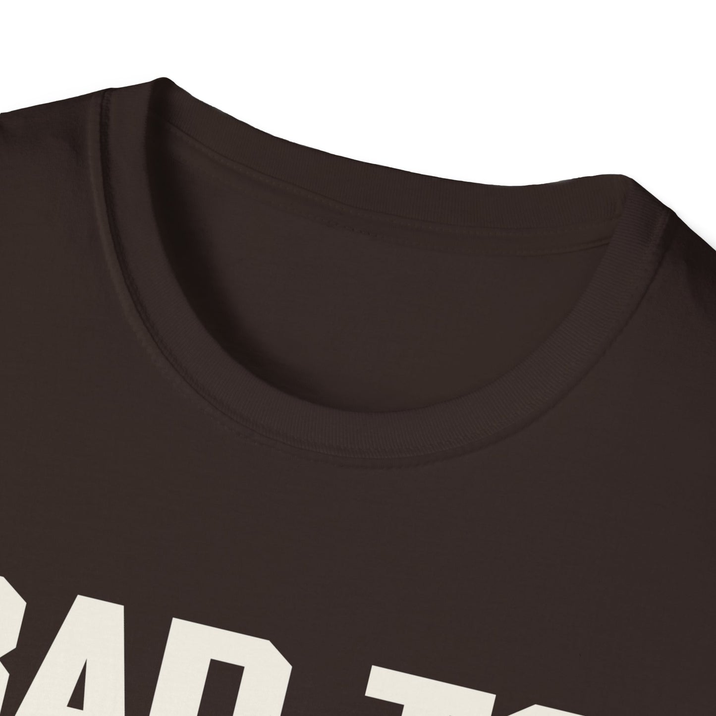 Bad to the Bone Rock On Zombie Unisex Softstyle T-Shirt