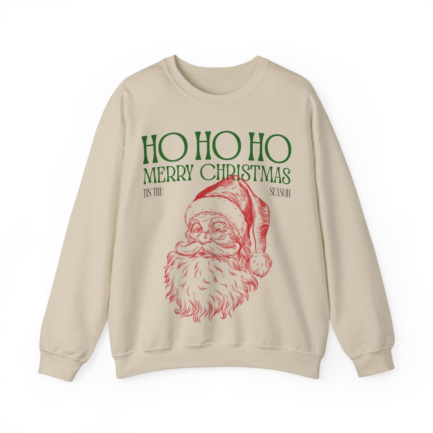 Tis The Season Santa Unisex Heavy Blend™ Crewneck Sweatshirt